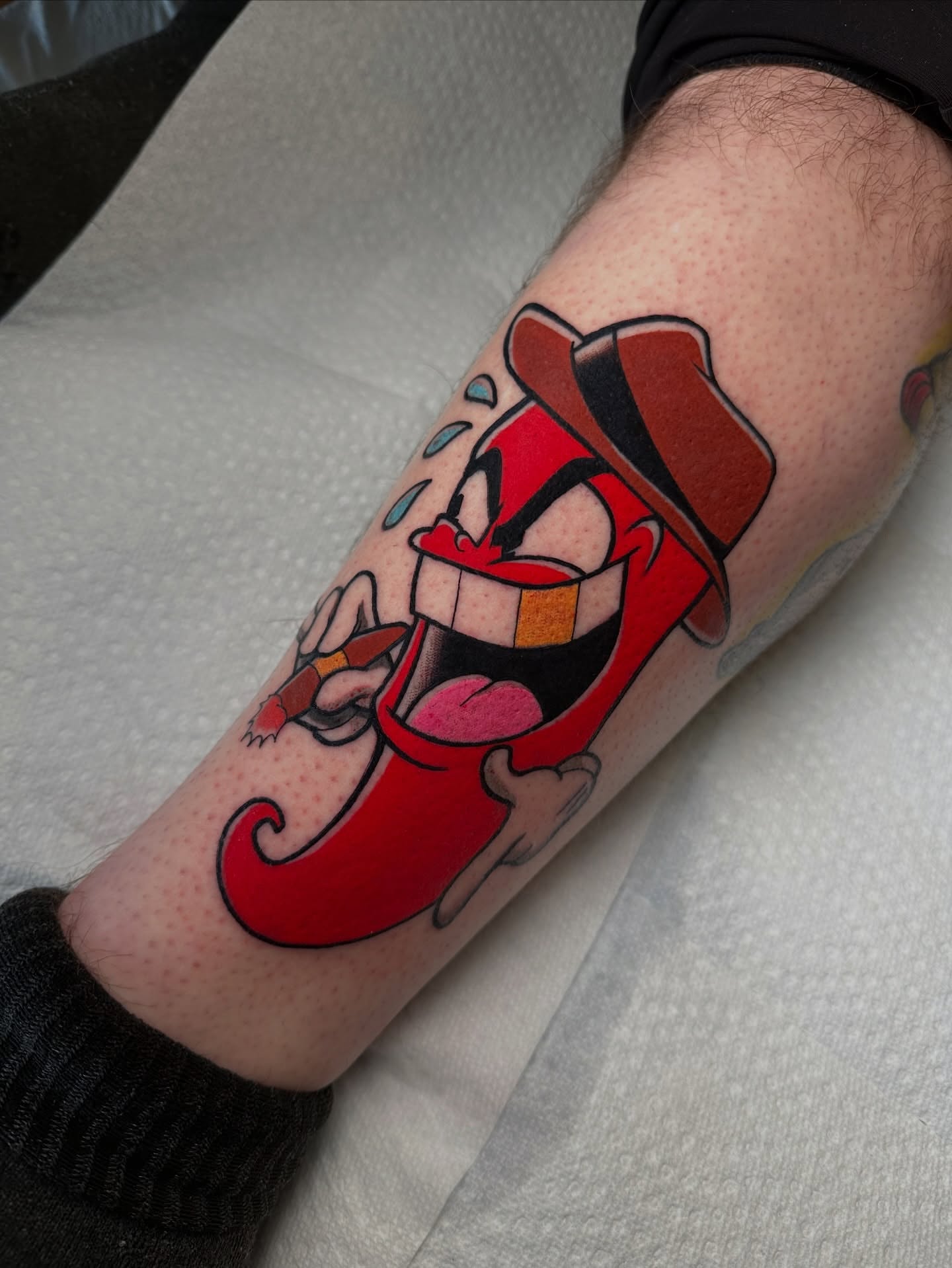 Tattoo by @deadmeat β new_school