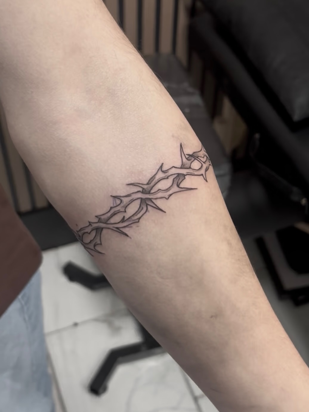 Tattoo by @1nkzilla — black_and_grey