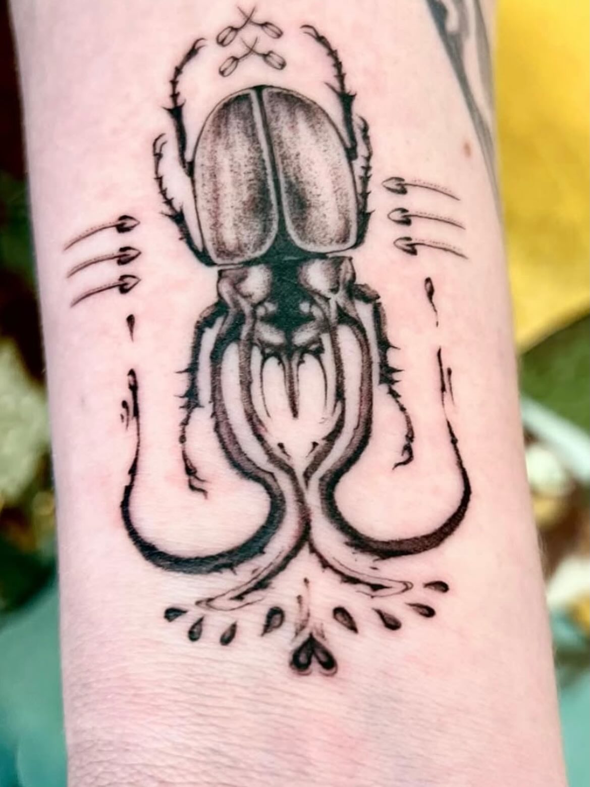 Tattoo by @inklore_ β black_and_grey