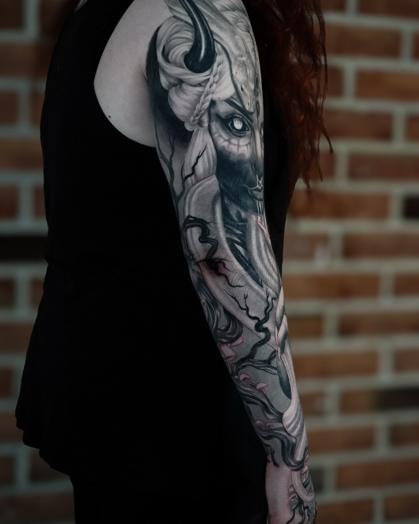 Tattoo by @sunseritattoo — realism, dark_realism
