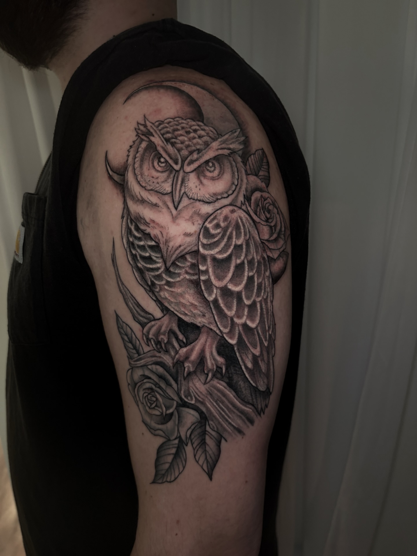 Tattoo by @sal.the.stabber — black_and_grey