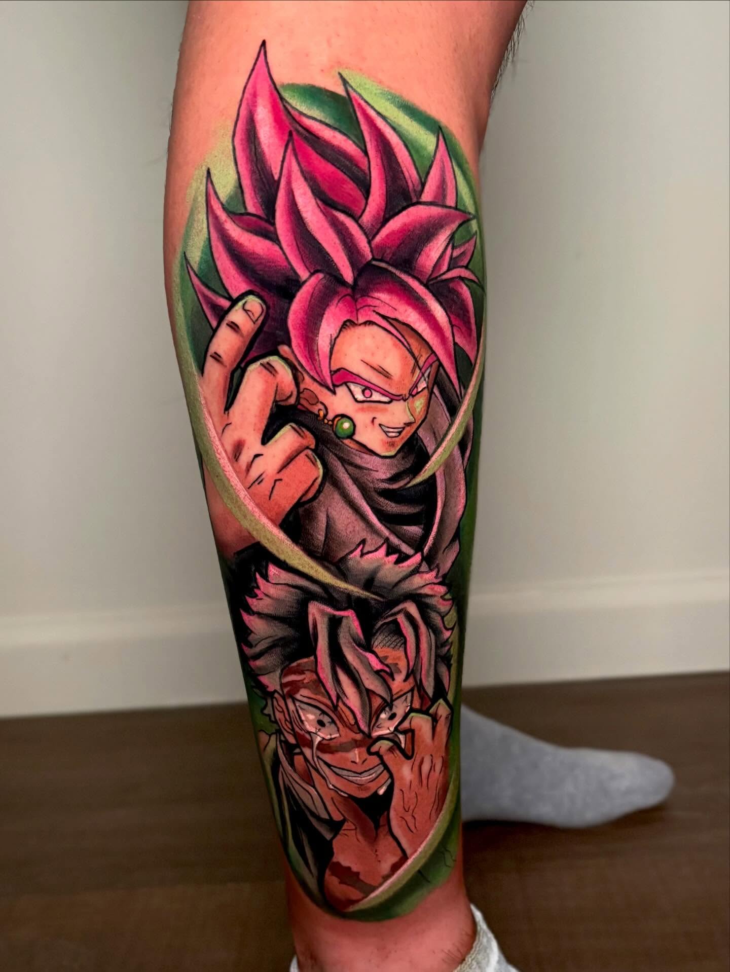 Tattoo by @beeinkedbyjess — anime