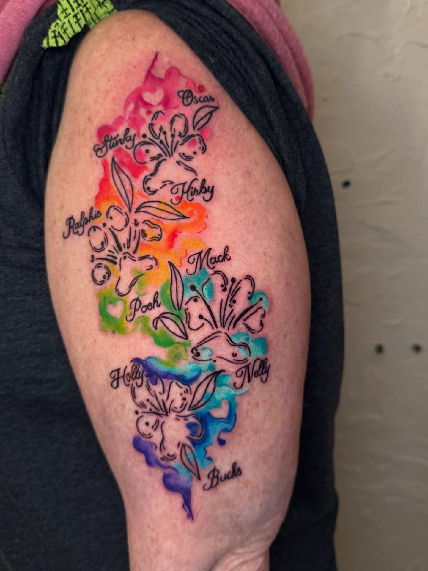 Tattoo by @inked_by_k — watercolor, new_school