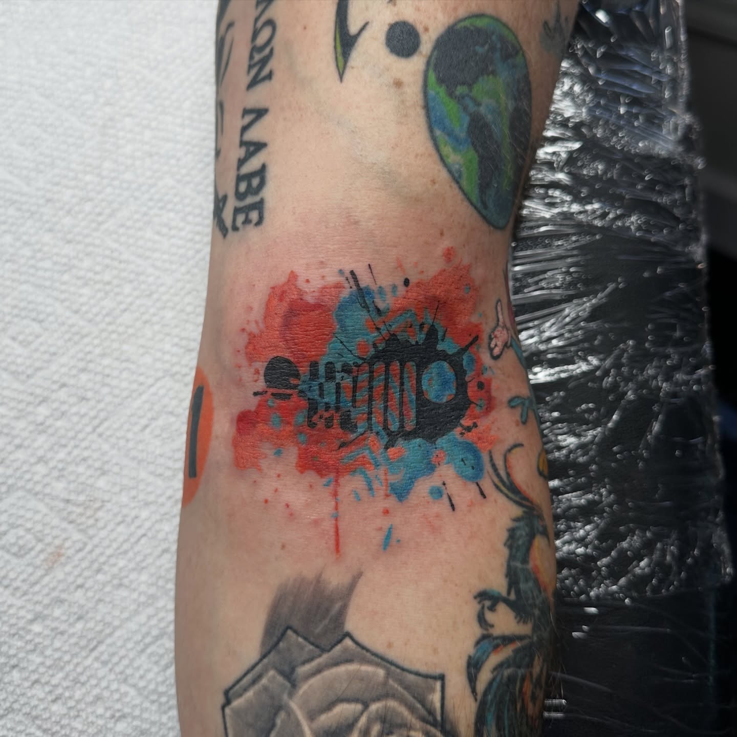 Tattoo by @jinx_ryder — watercolor
