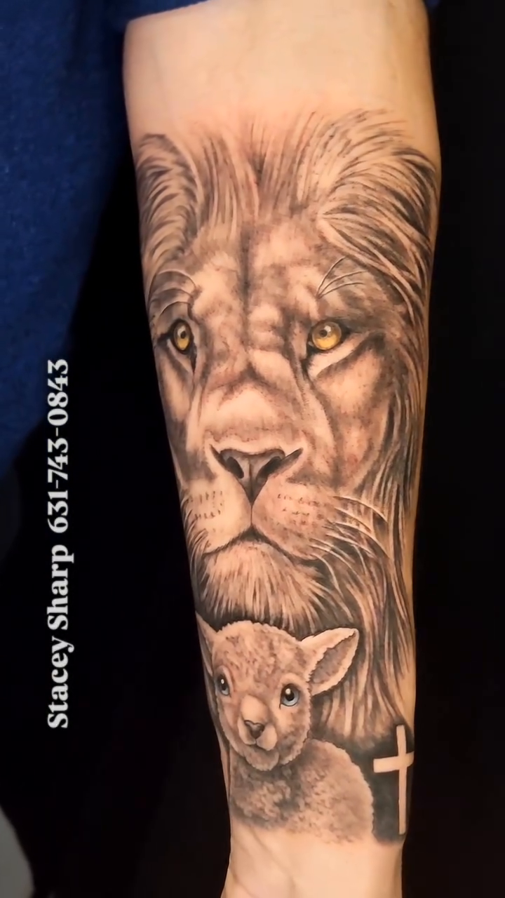 Tattoo by @sharptattoos — realism, black_and_grey