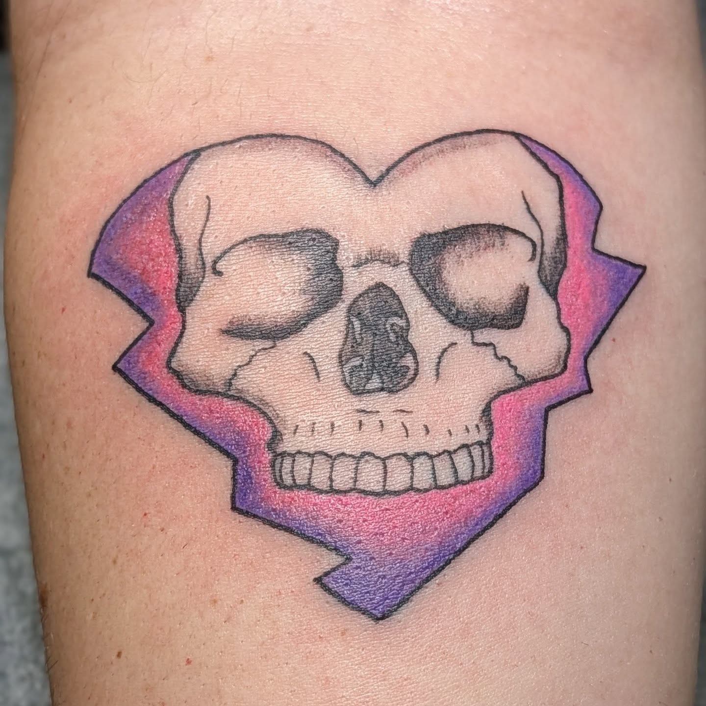 Tattoo by @_punkroctopus — black_and_grey