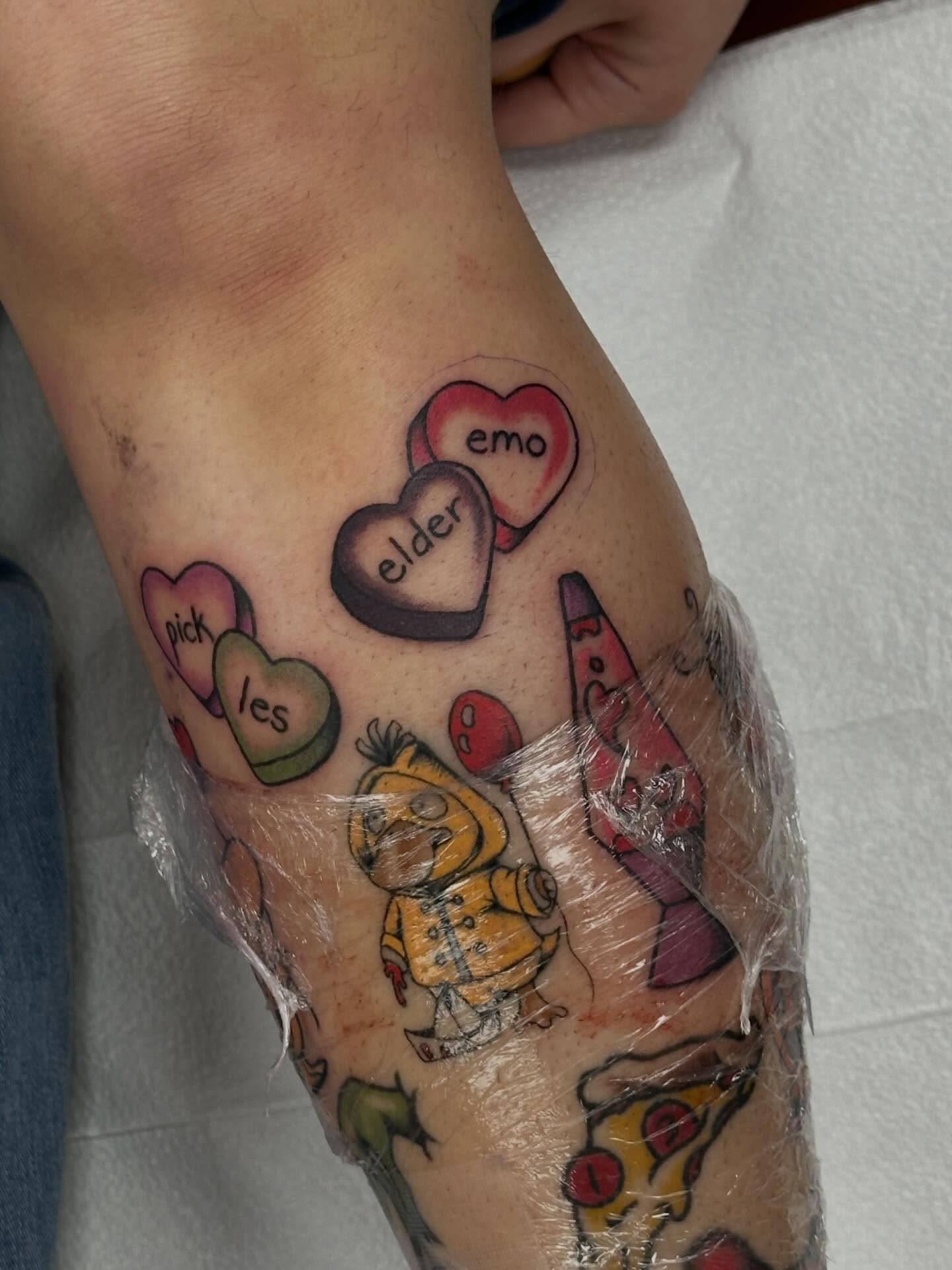 Tattoo by @benkrasowtattoo — new_school