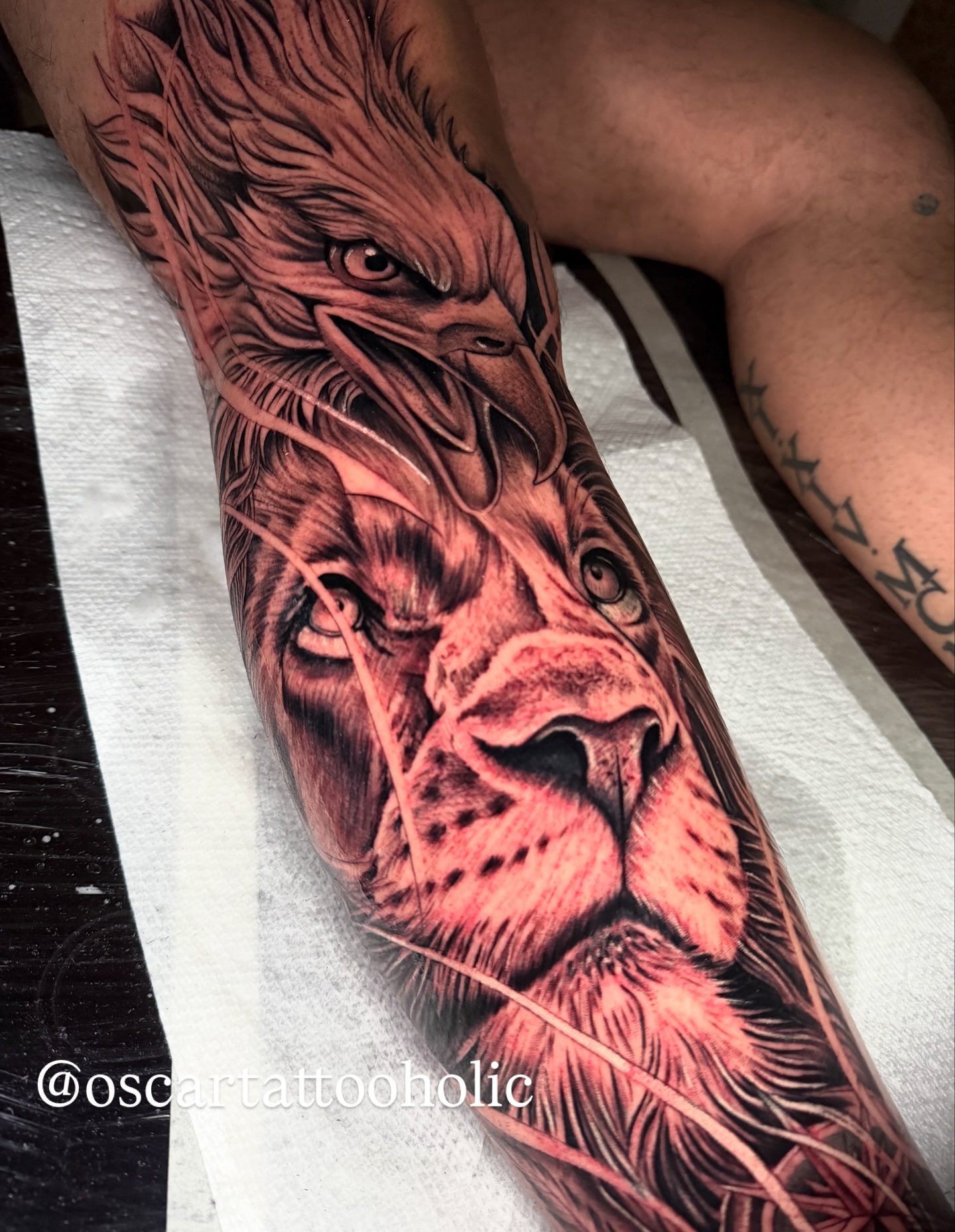 Tattoo by @oscartattooholic — realism, dark_realism