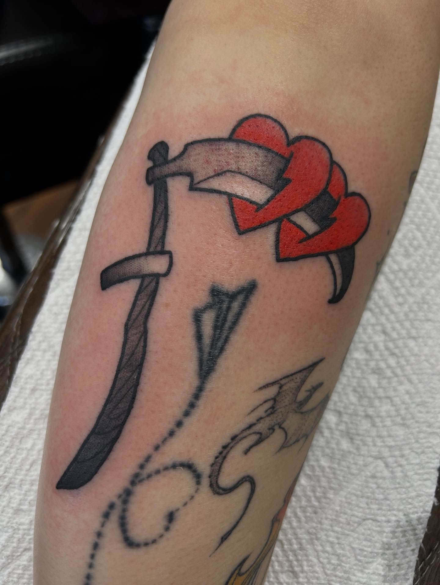 Tattoo by @skeletonkeytattoos — american_traditional