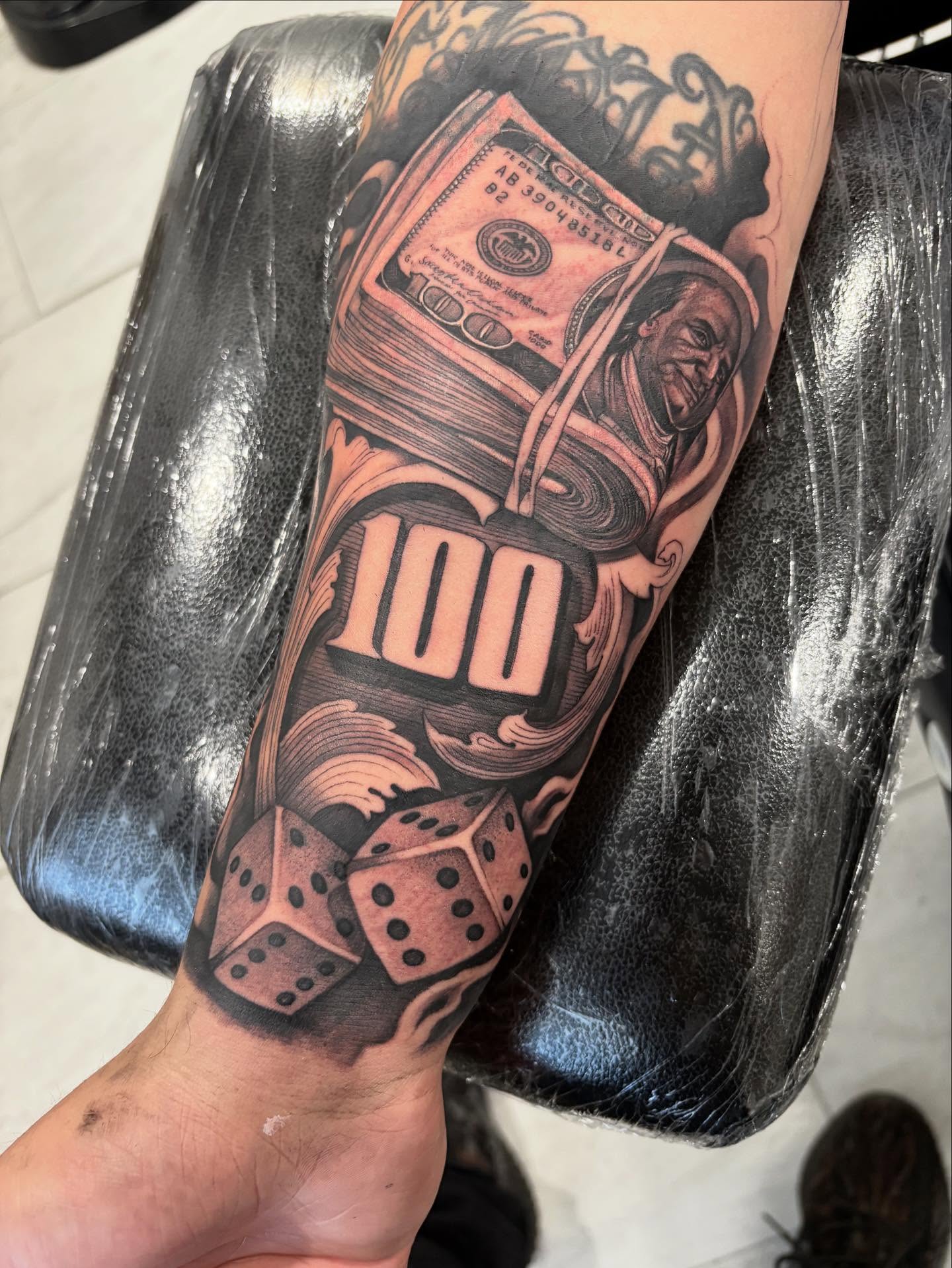 Tattoo by @juanliratattoos — black_and_grey, realism