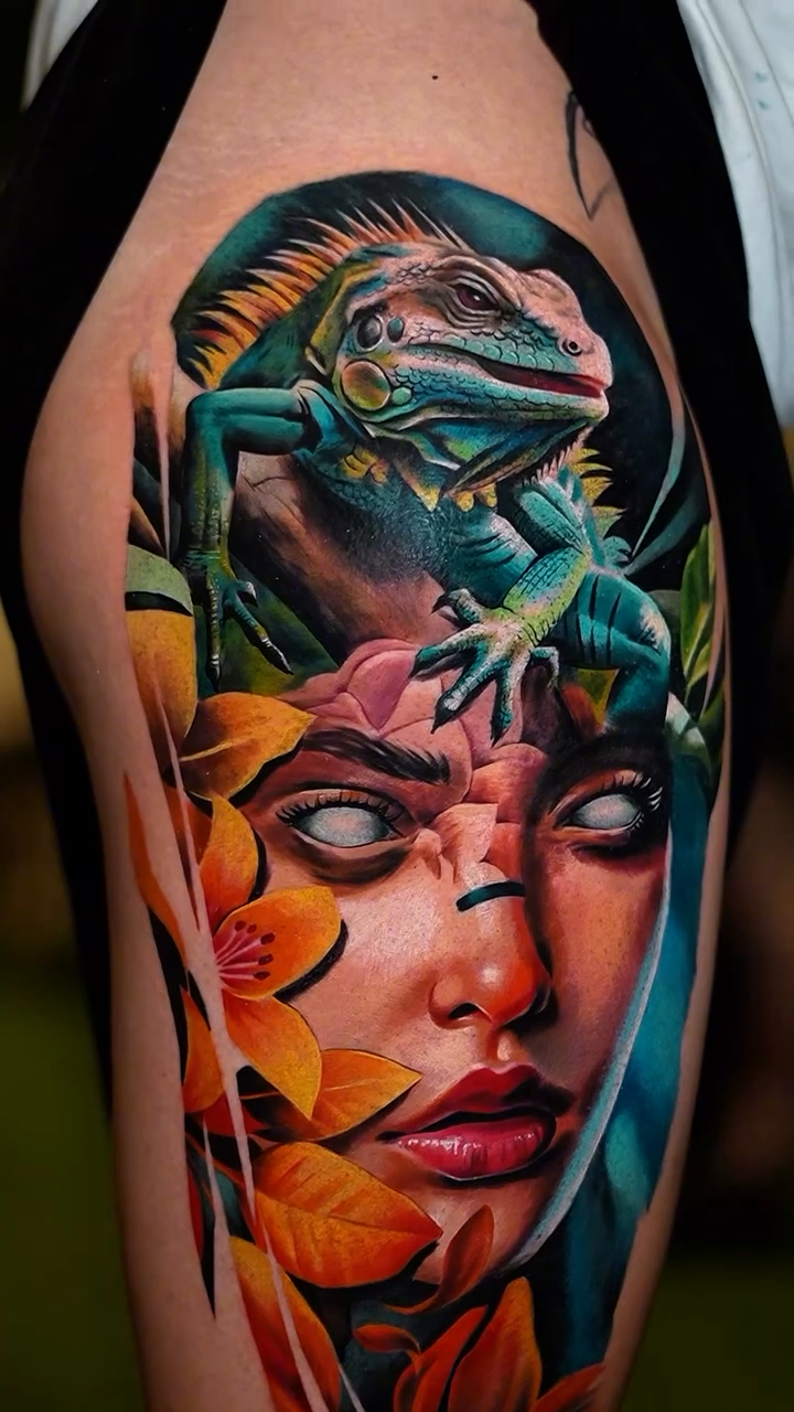 Tattoo by @the_bishoptattoo β realism, dark_realism