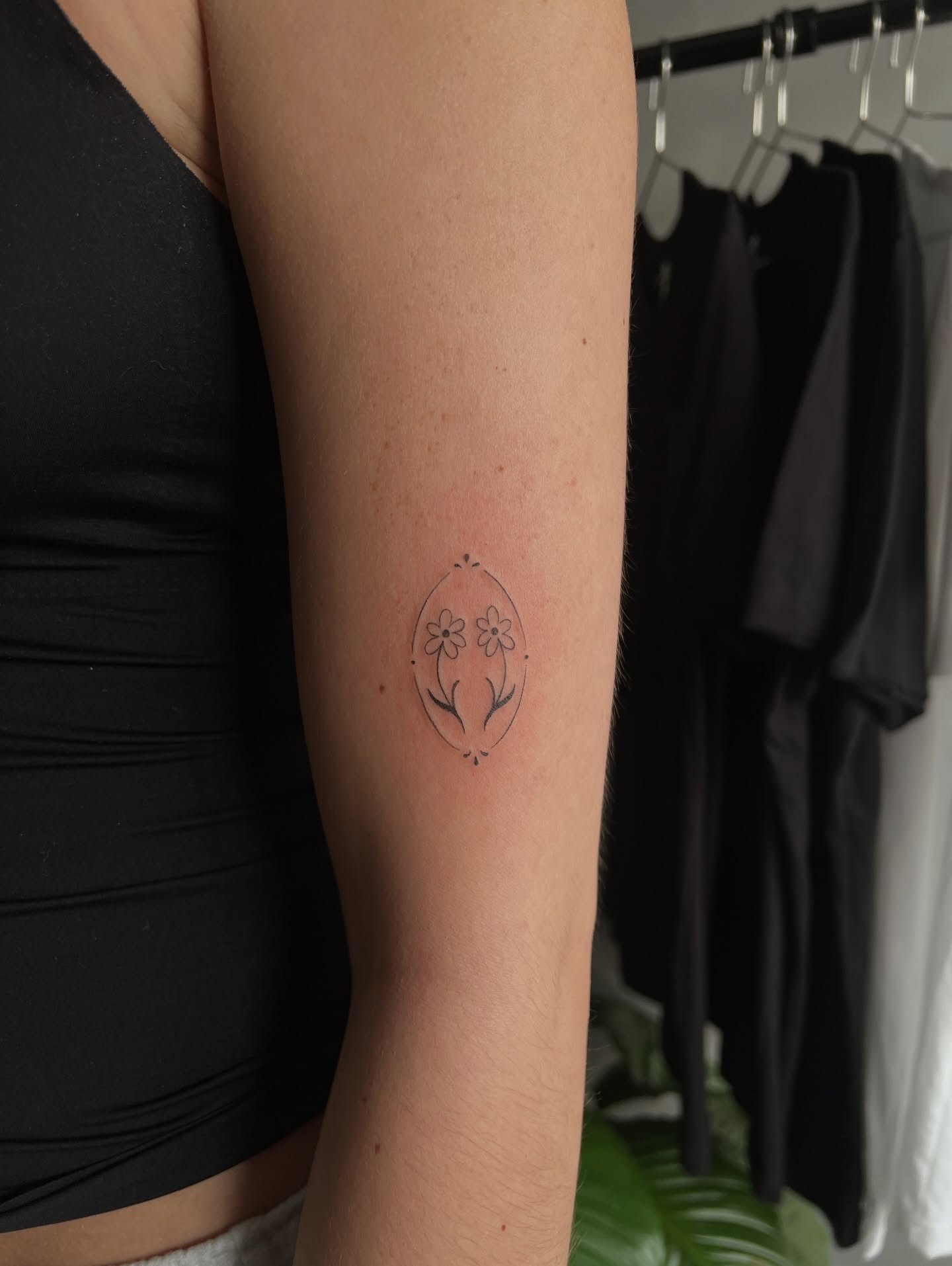 Tattoo by @snowyy.inks — minimalist
