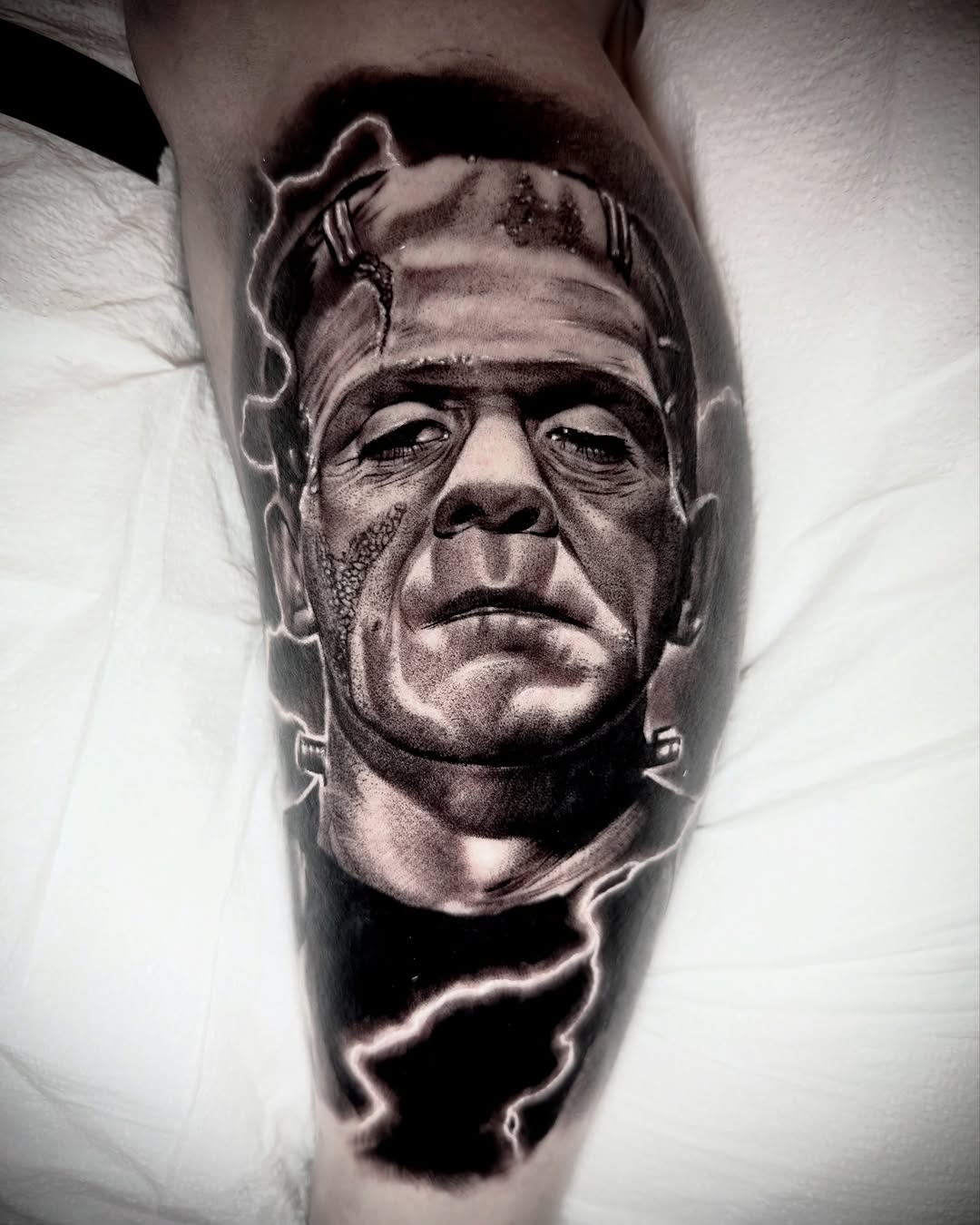 Tattoo by @dale13 — realism, black_and_grey