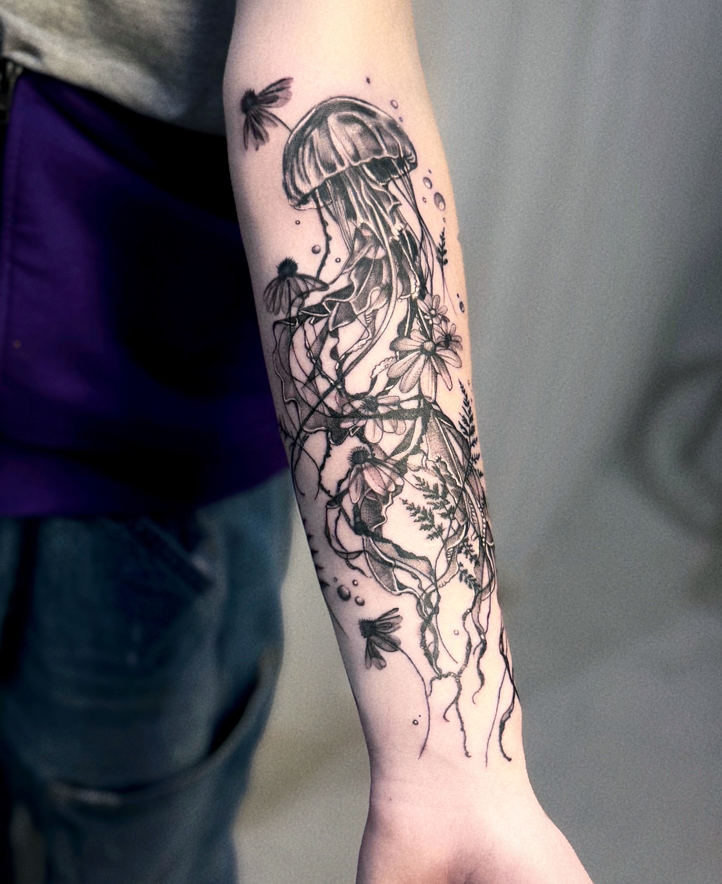 Tattoo by @mjtattoonyc — black_and_grey, realism