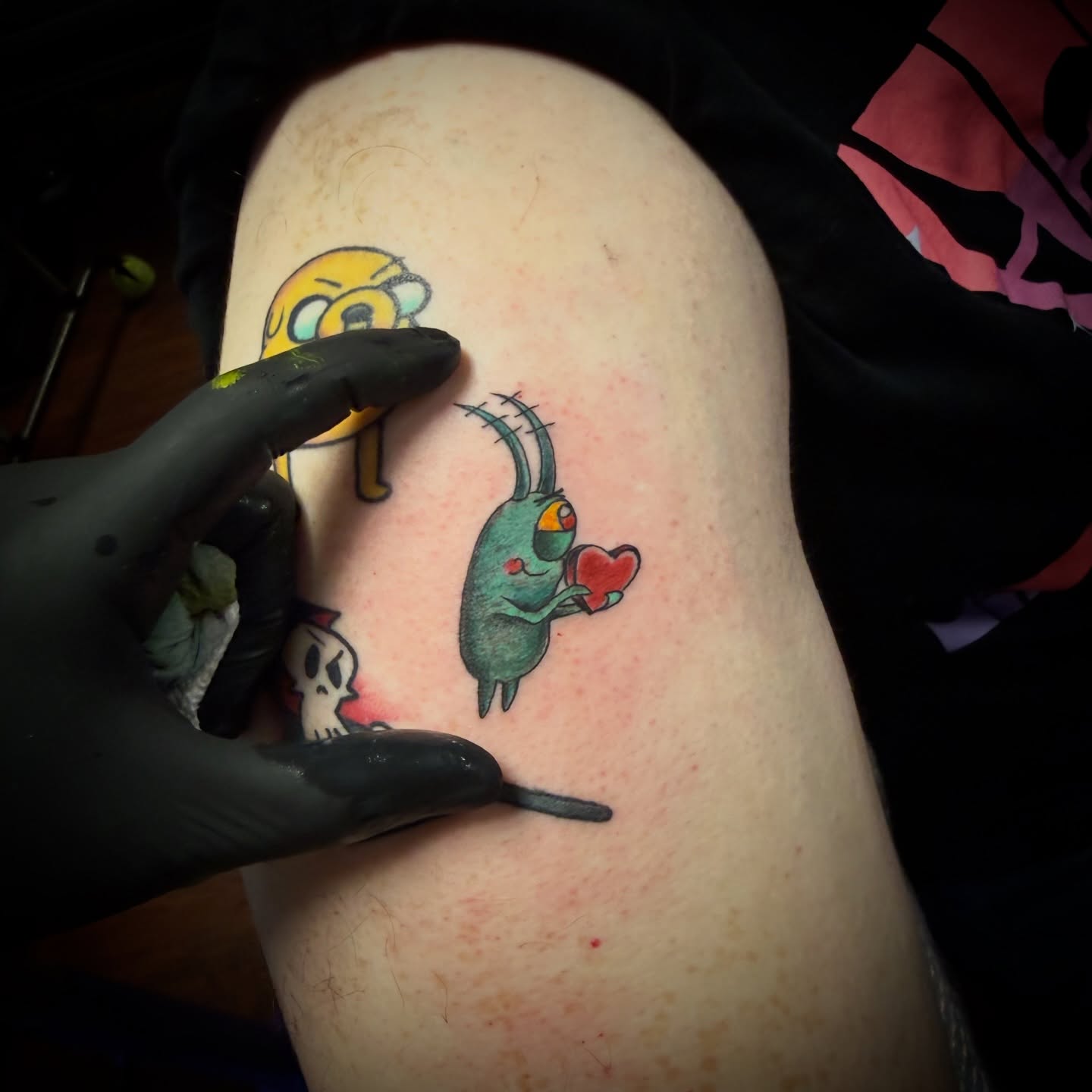 Tattoo by @itsglitter — dotwork