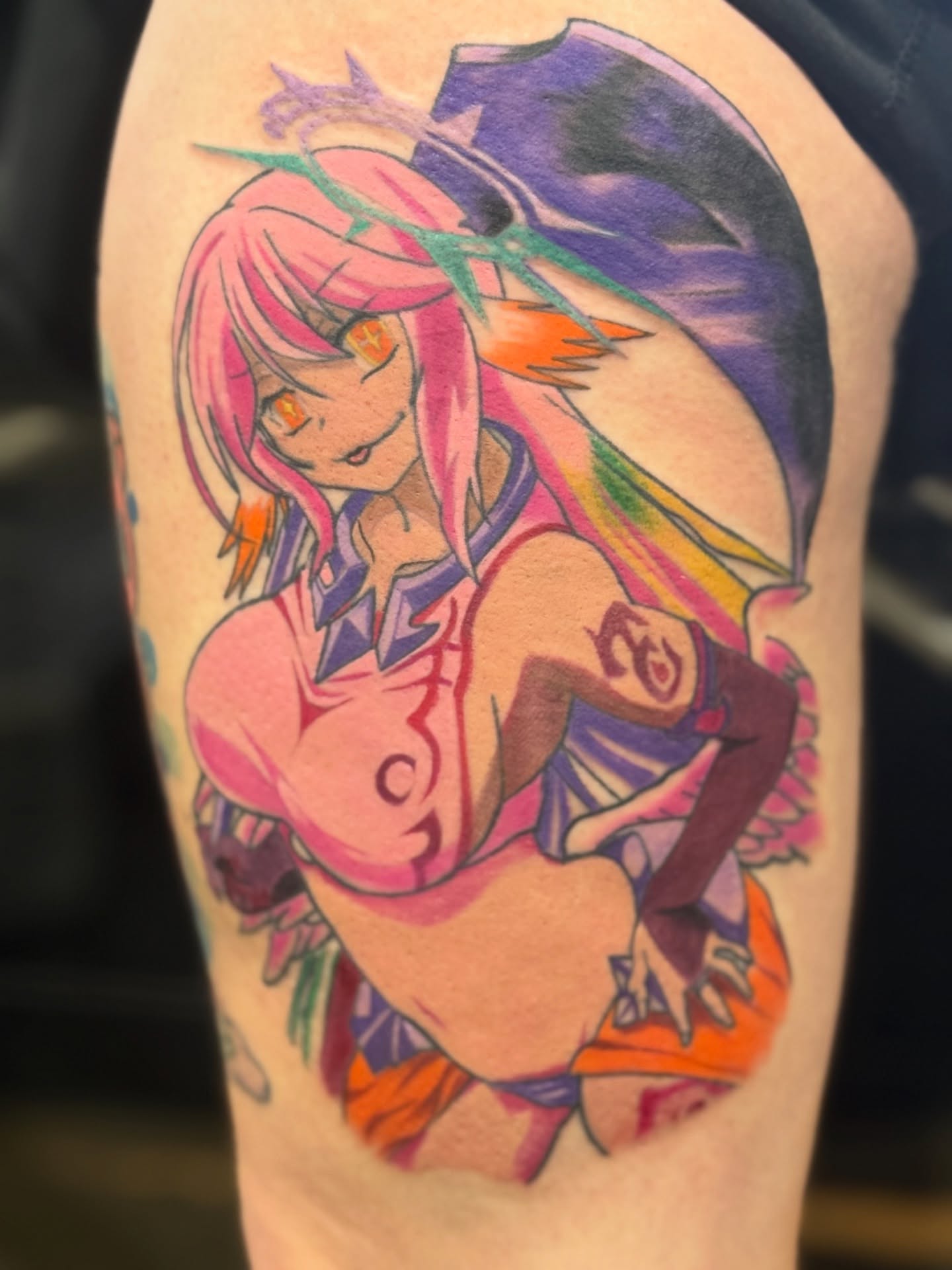 Tattoo by @artbytevin — anime