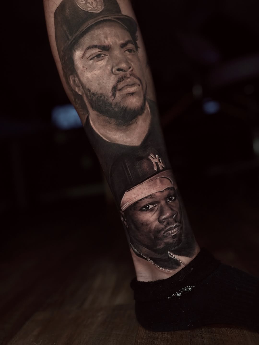 Tattoo by @xxtattoochrisxx — realism, black_and_grey