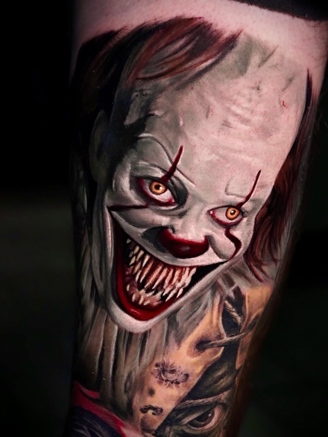 Tattoo by @xxtattoochrisxx — realism, dark_realism