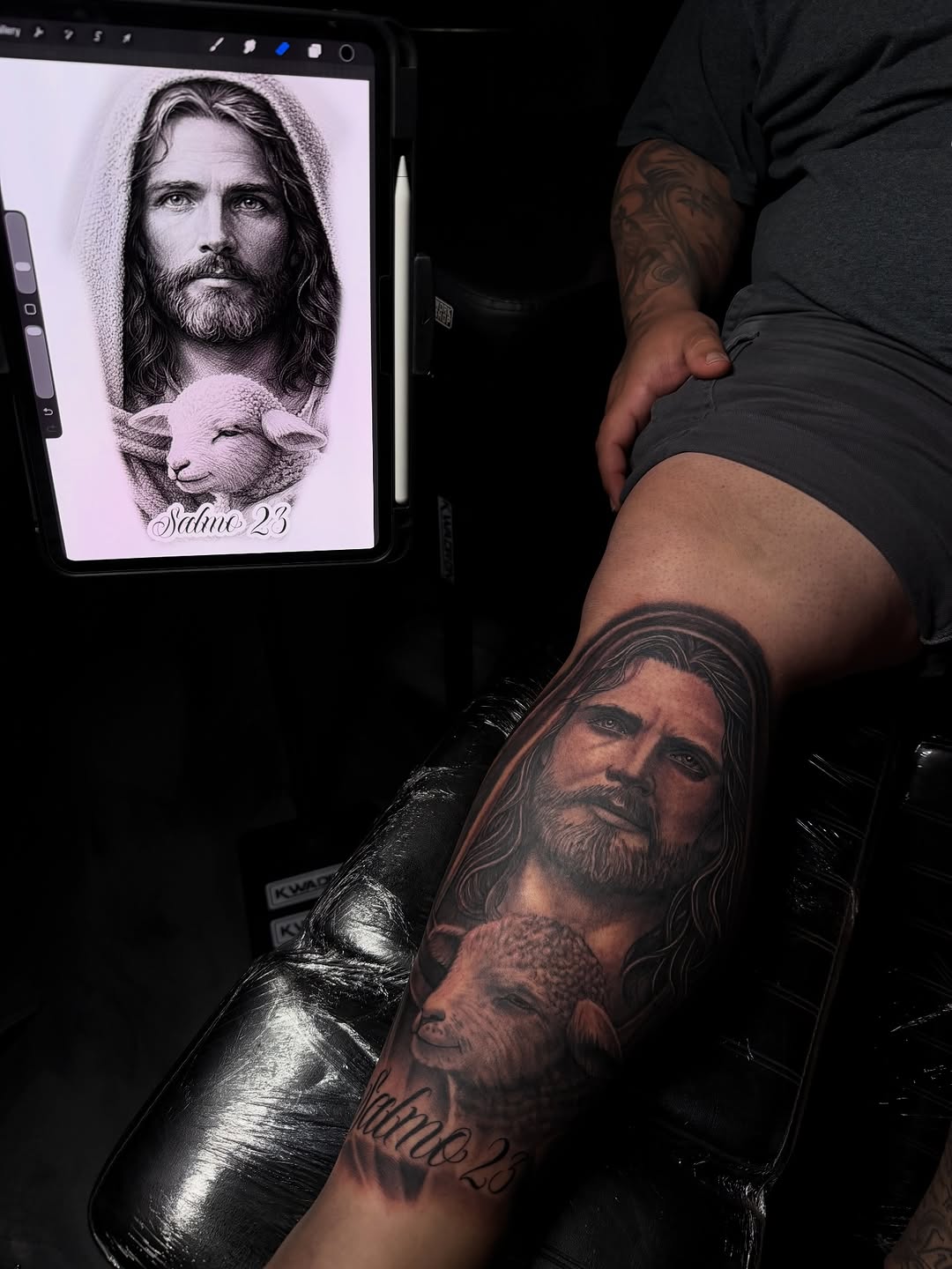 Tattoo by @dreamchaserink — realism, black_and_grey