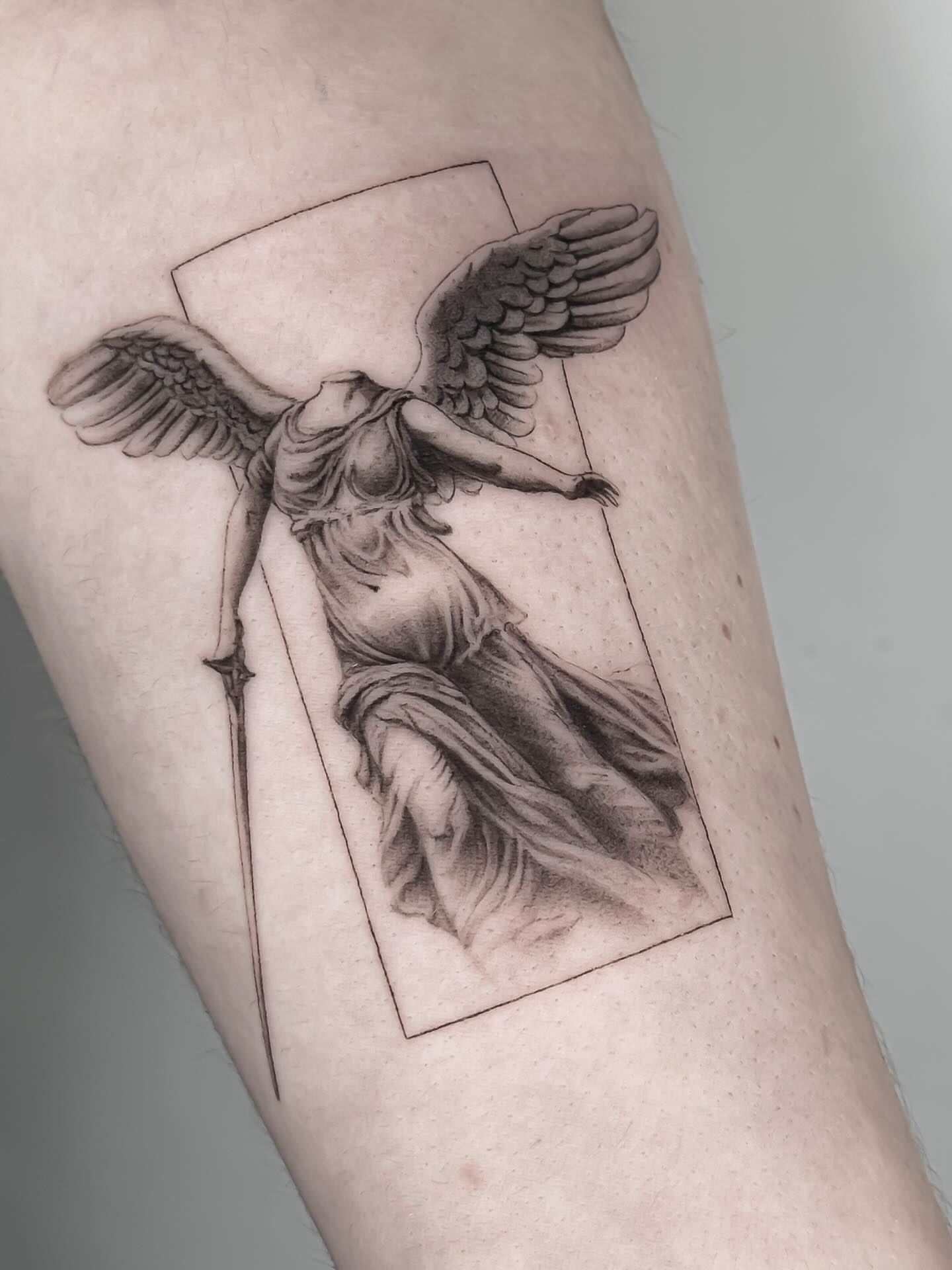 Tattoo by @dannyptattoos — black_and_grey, realism
