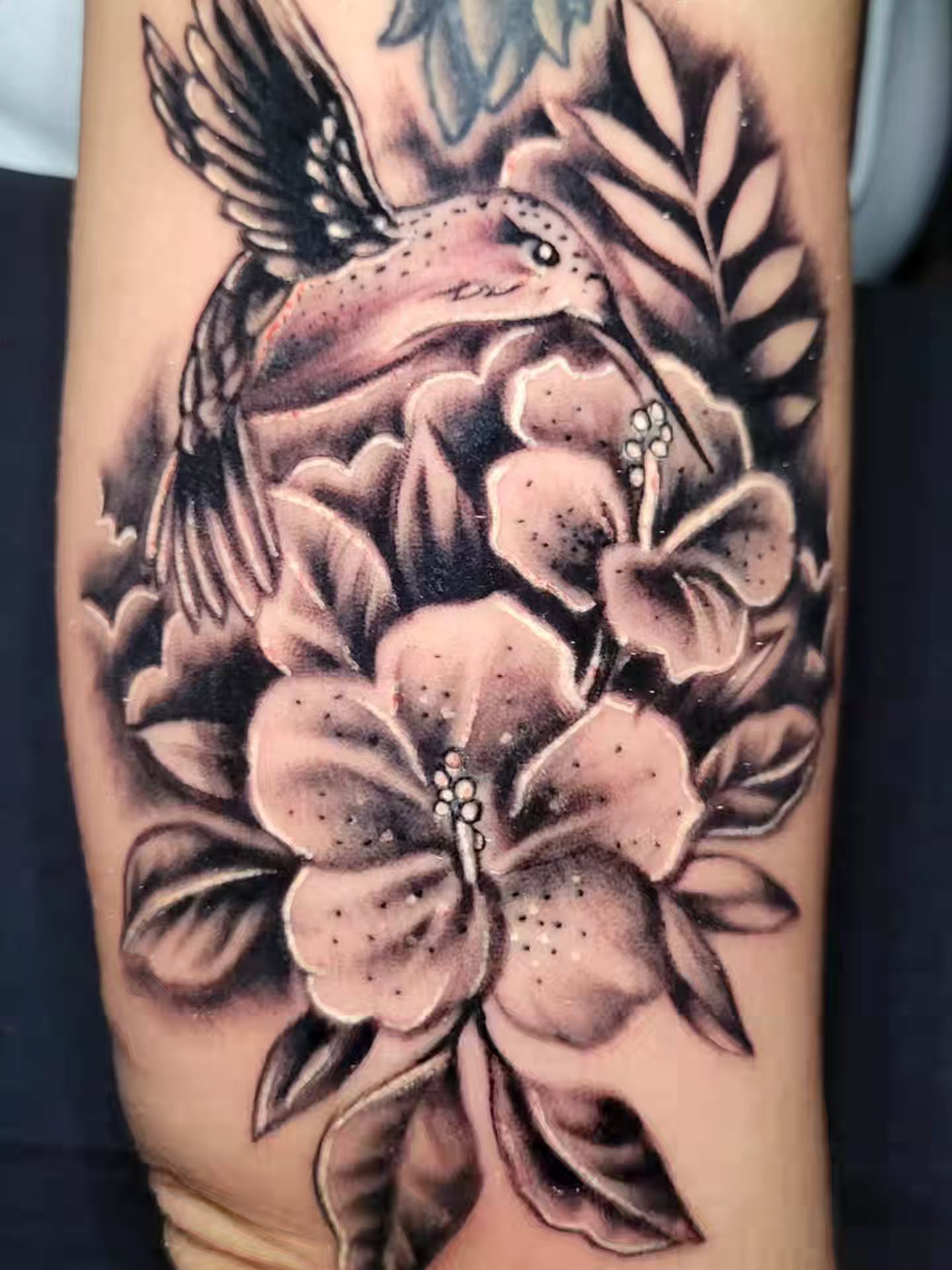 Tattoo by @theinkboxtattoos — black_and_grey, realism
