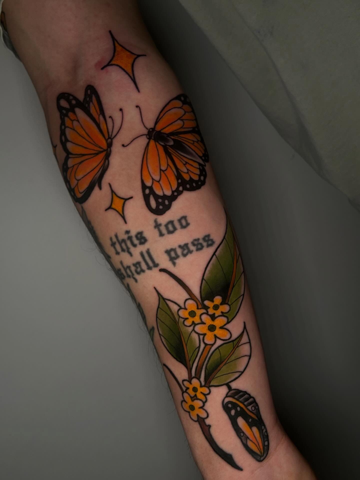 Tattoo by @mya.tattoos β american_traditional, new_school