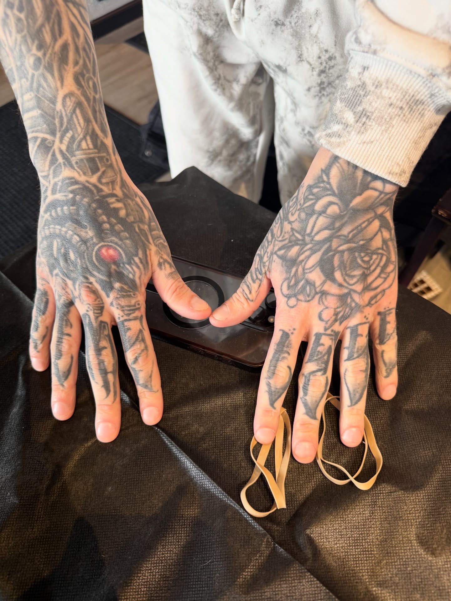 Tattoo by @joe_webbytattoos — black_and_grey