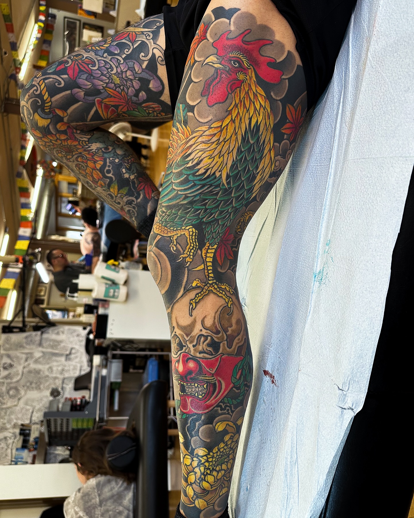 Tattoo by Colin Kenji Baker, San Jose, CA