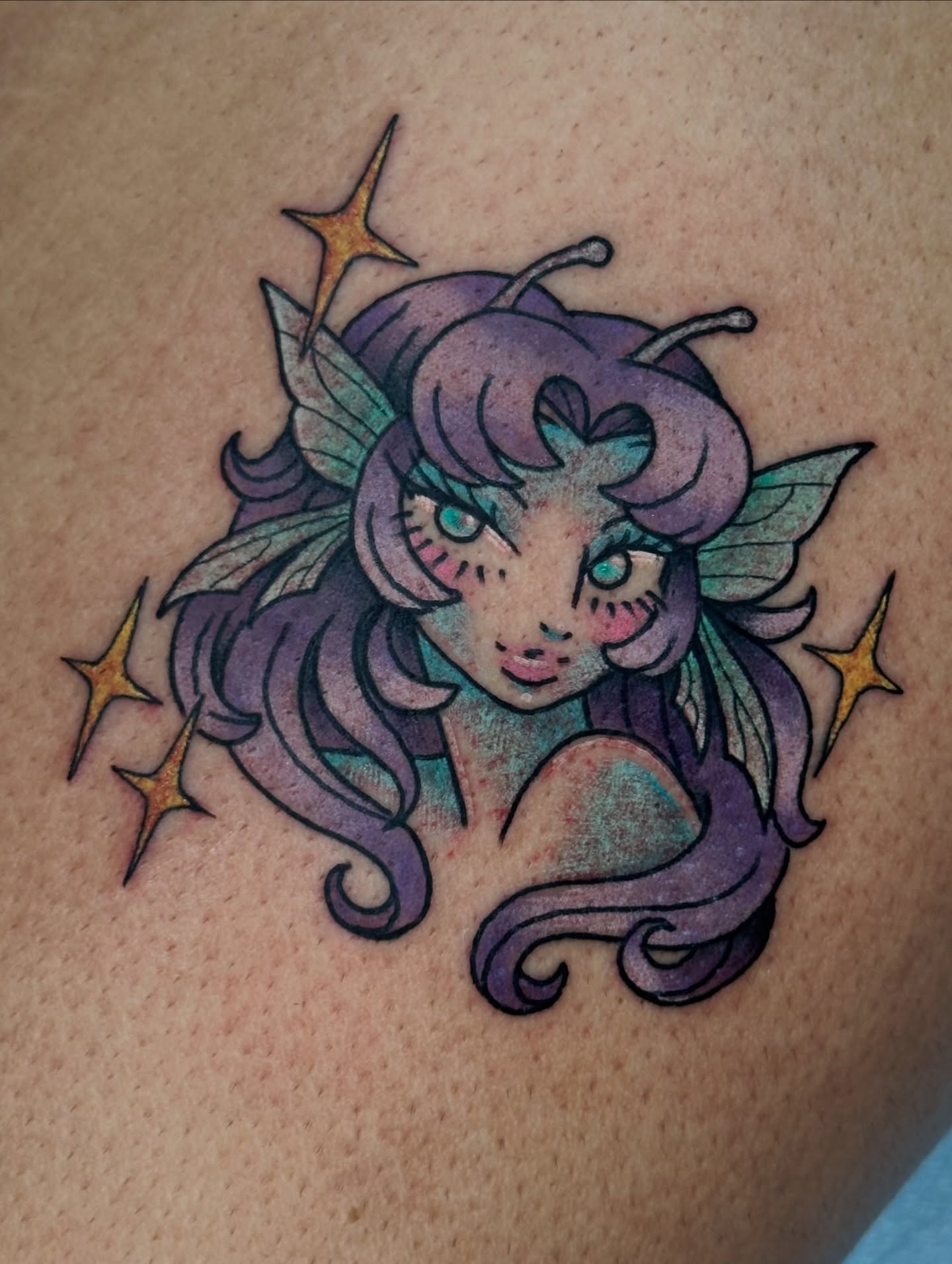 Tattoo by @nancytatt — new_school, anime