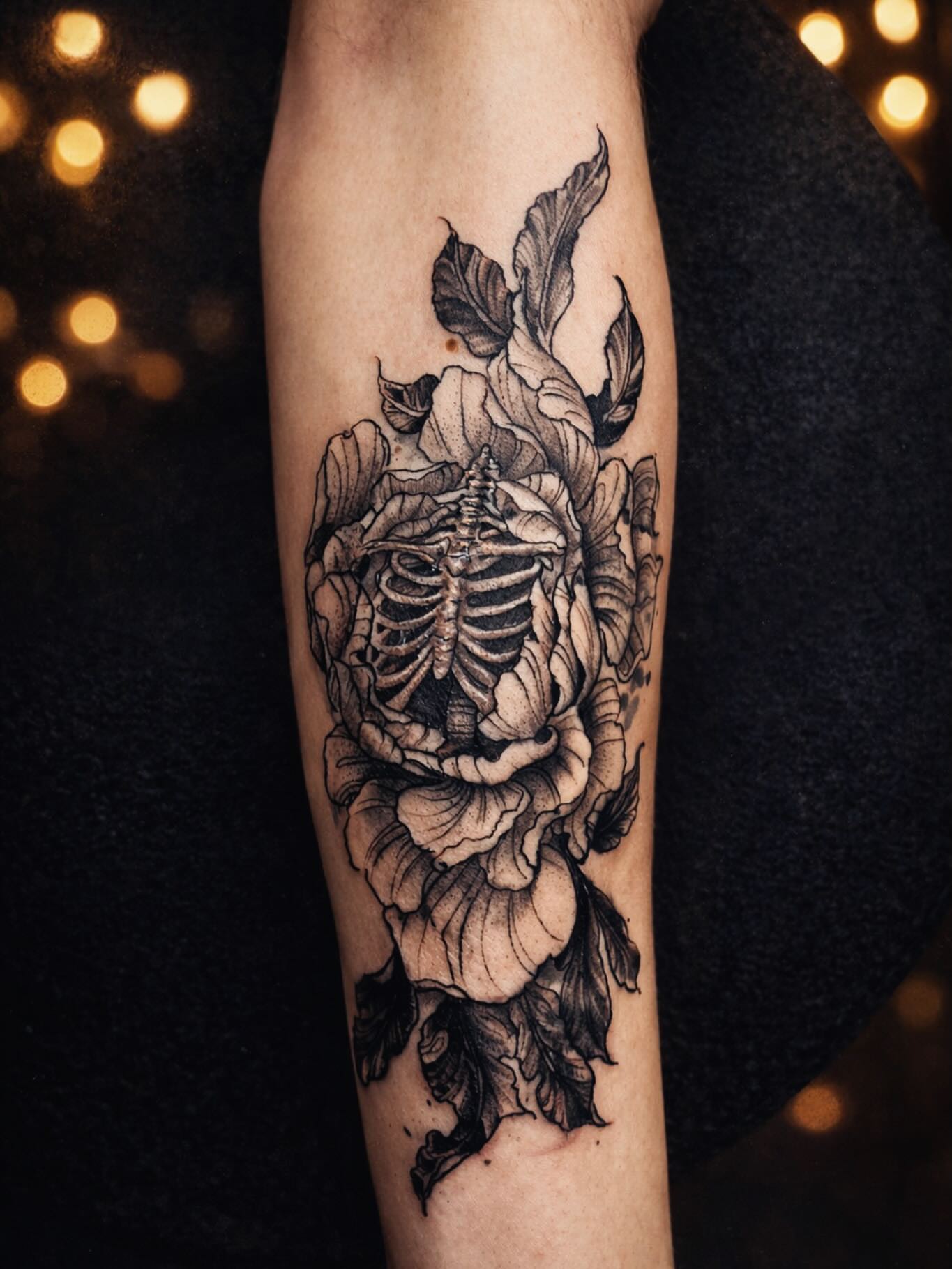 Tattoo by @angeljimeneztattoos — black_and_grey, realism