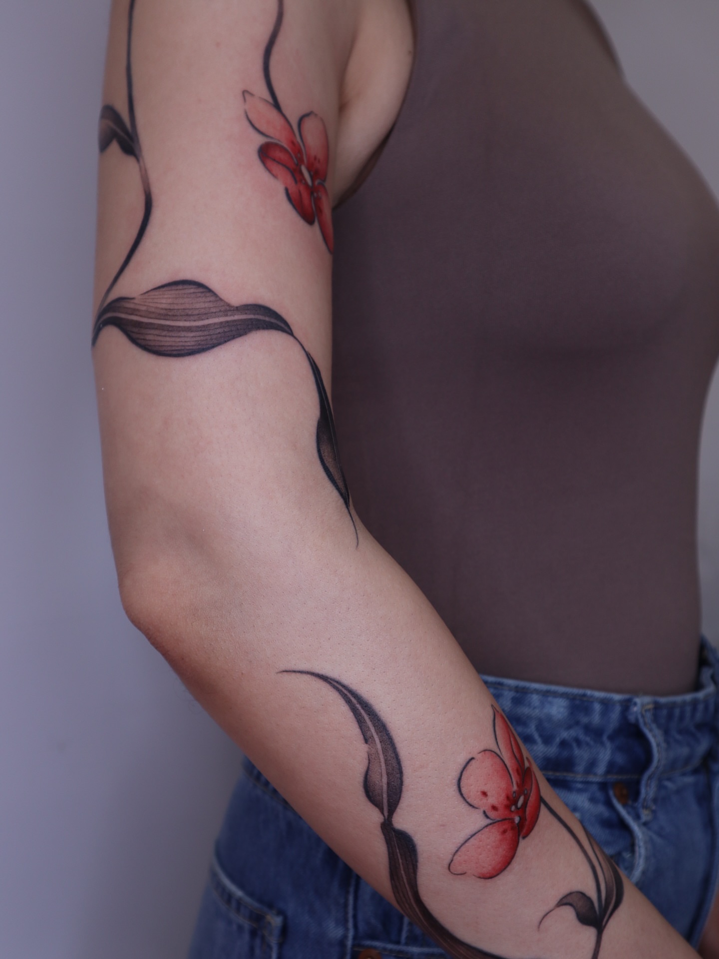 Tattoo by @maid.of.flowers — realism