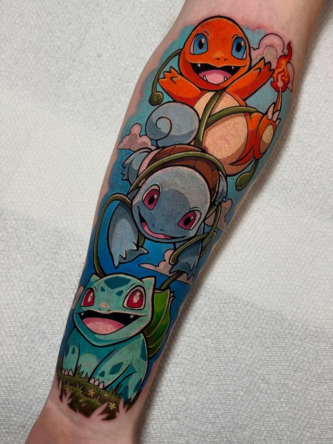 Tattoo by @inkbygabe — new_school, anime