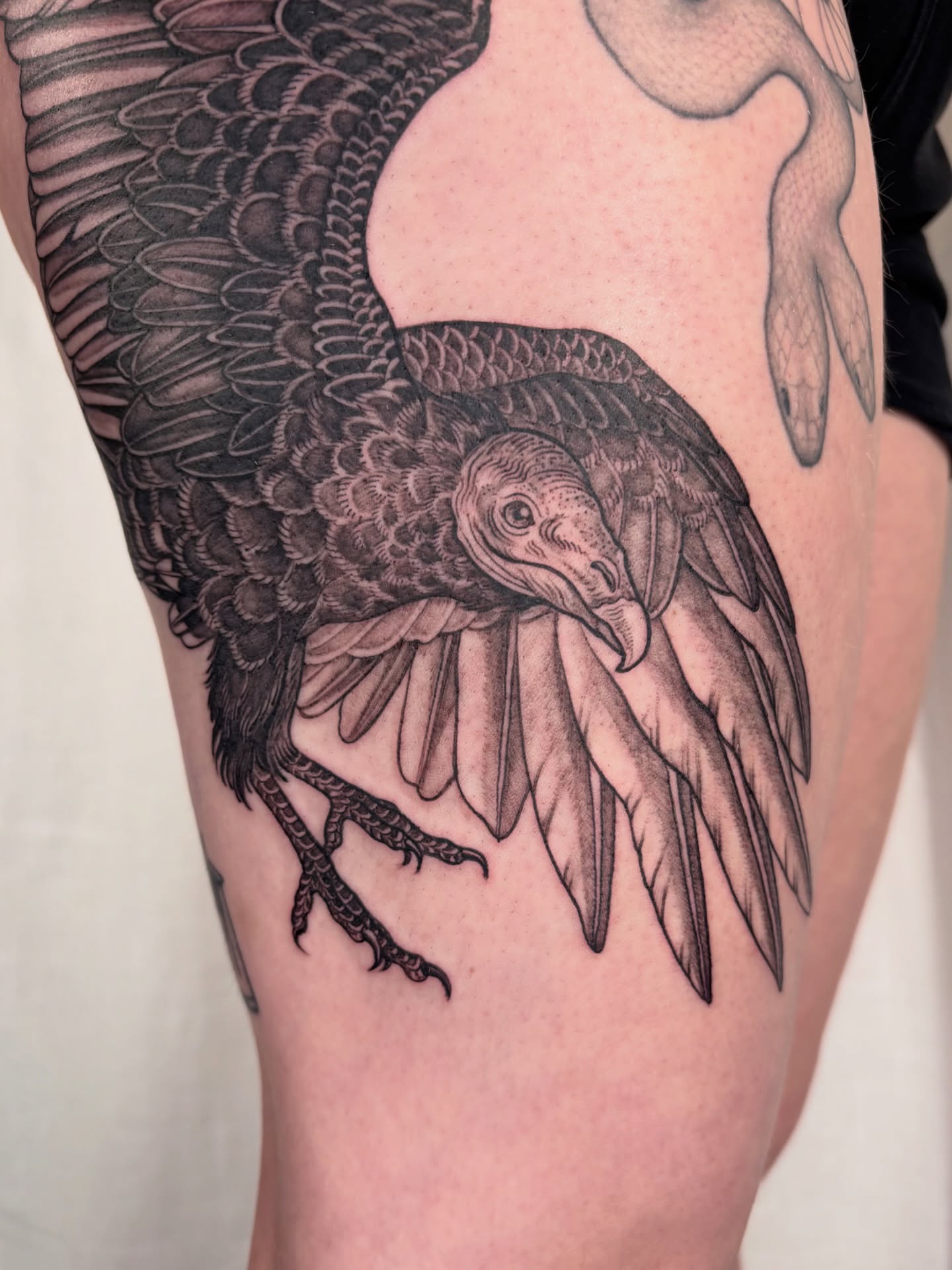 Tattoo by @maggiechotattoo — black_and_grey, realism