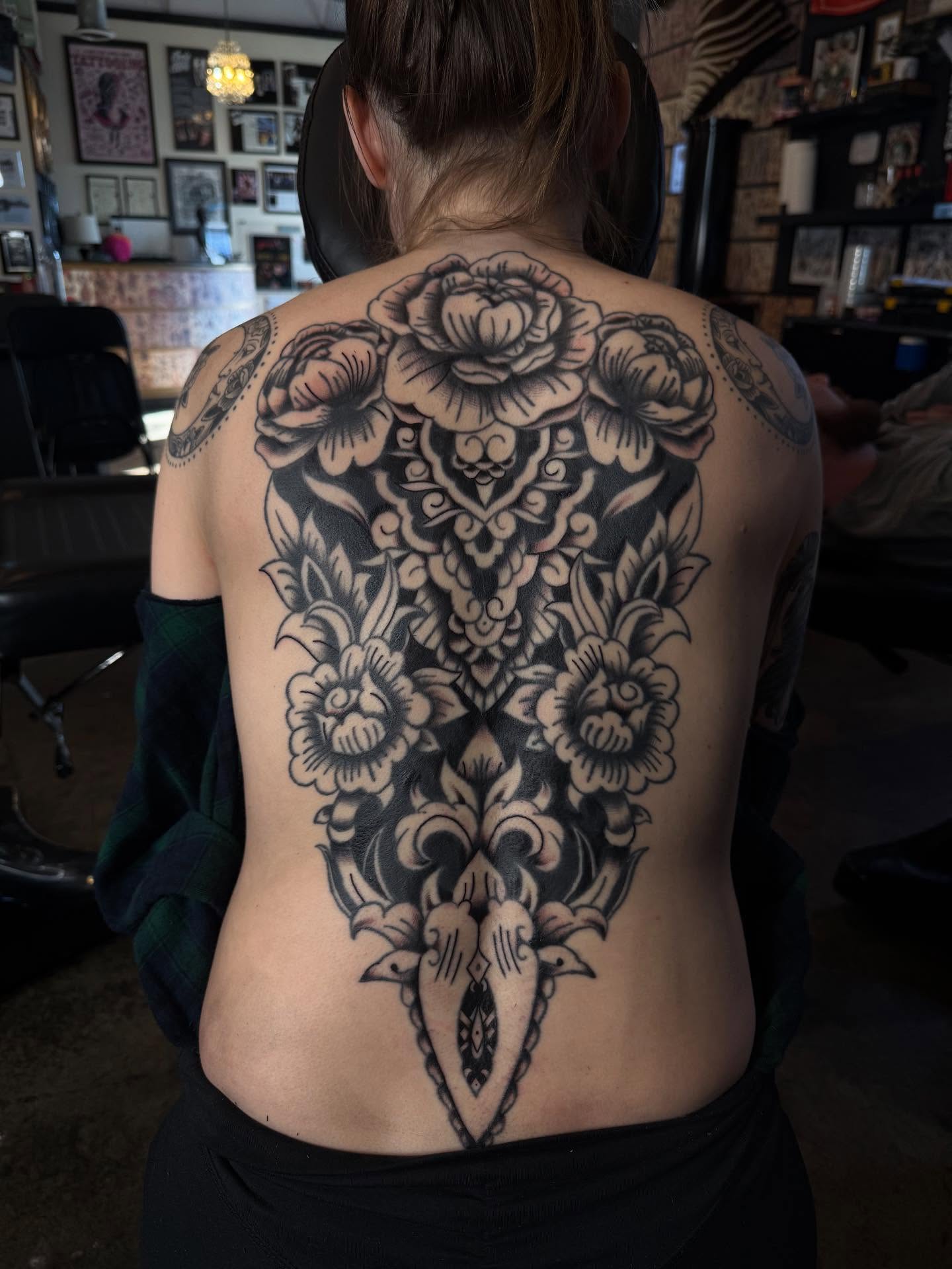 Tattoo by @tankiesfrattoos — american_traditional, black_and_grey