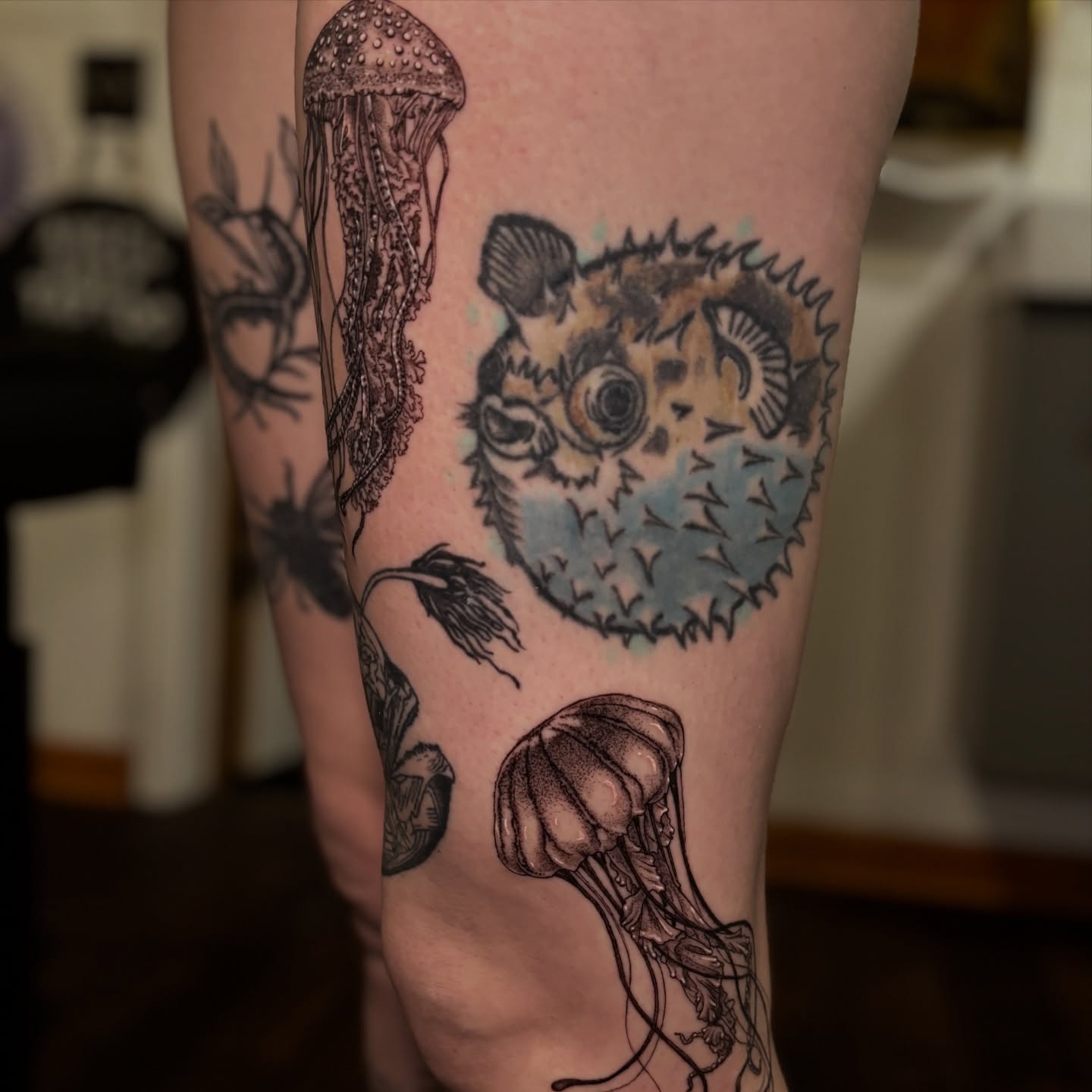 Tattoo by @eujeanmean — black_and_grey