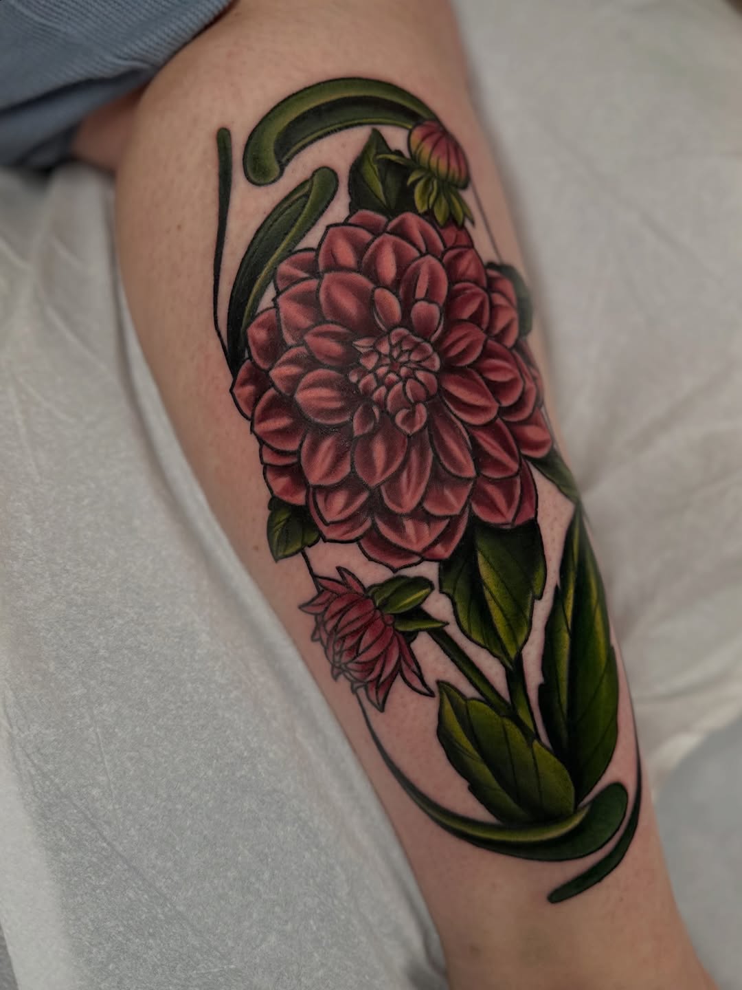 Tattoo by @sknapp_tattoos — realism, fine_line