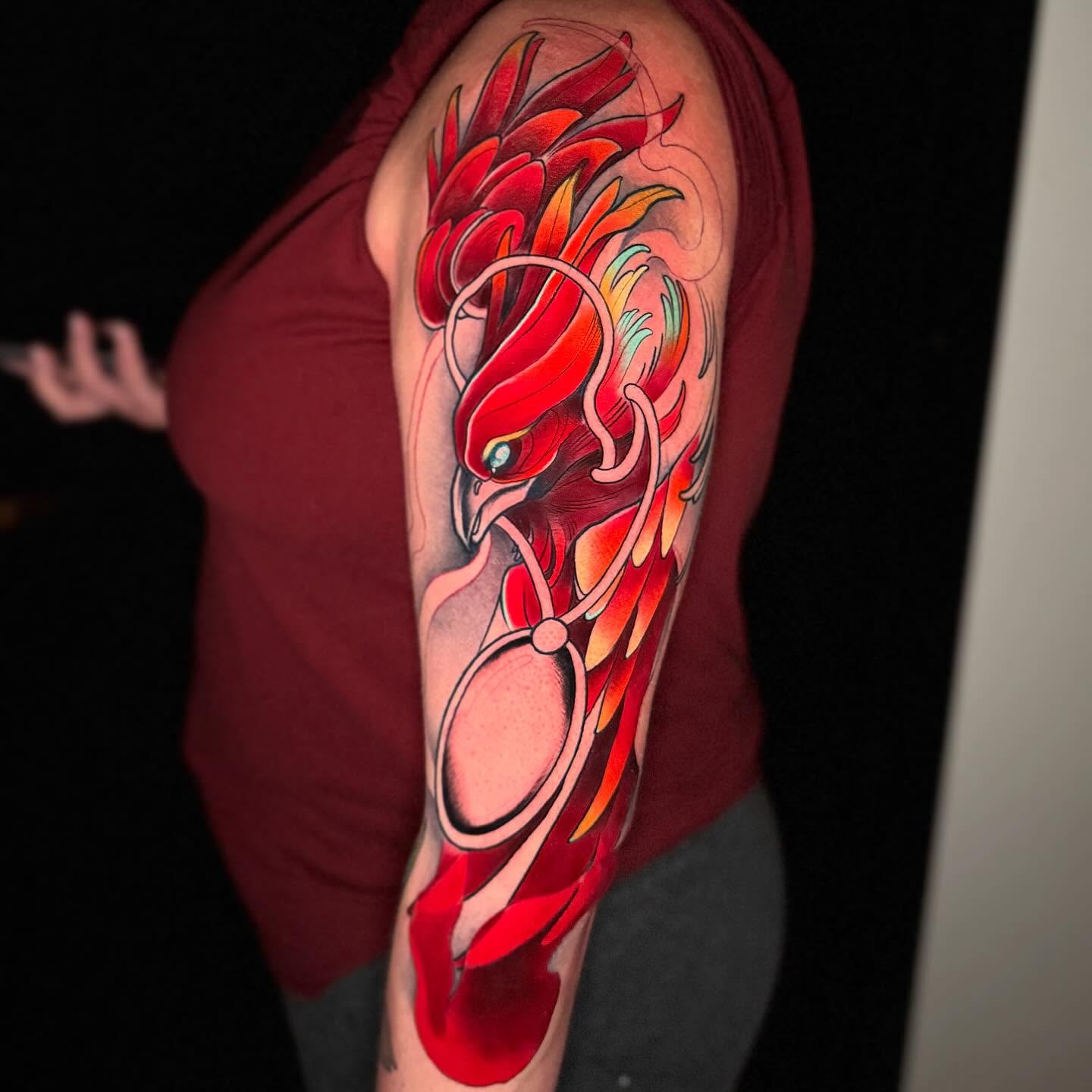 Tattoo by @heatherlynntattoos — new_school, realism