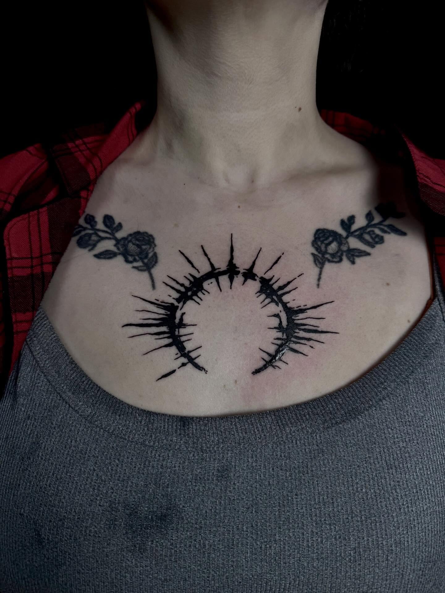 Tattoo by @inkdbybrit — black_and_grey