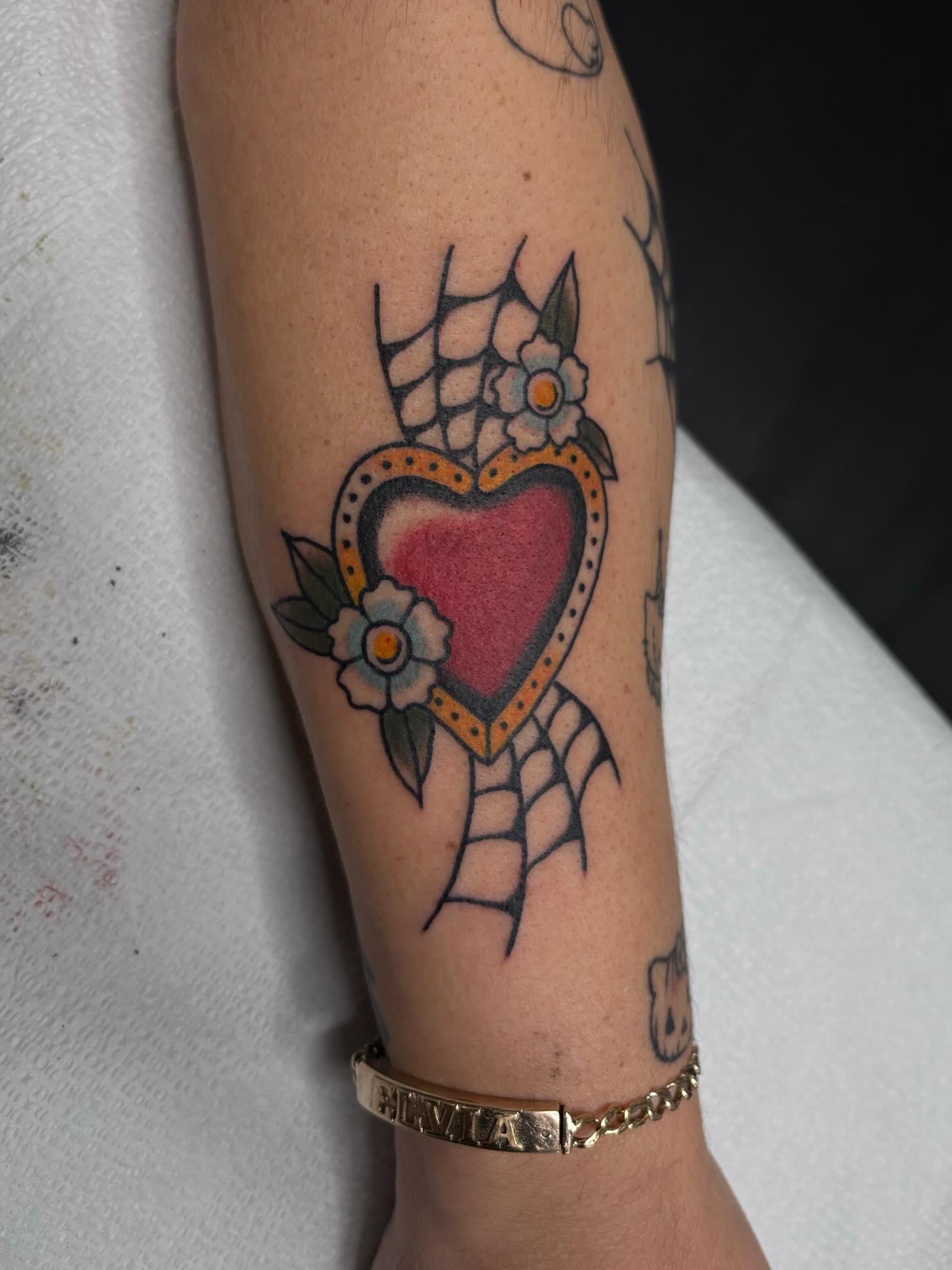 Tattoo by @pembrlily — american_traditional