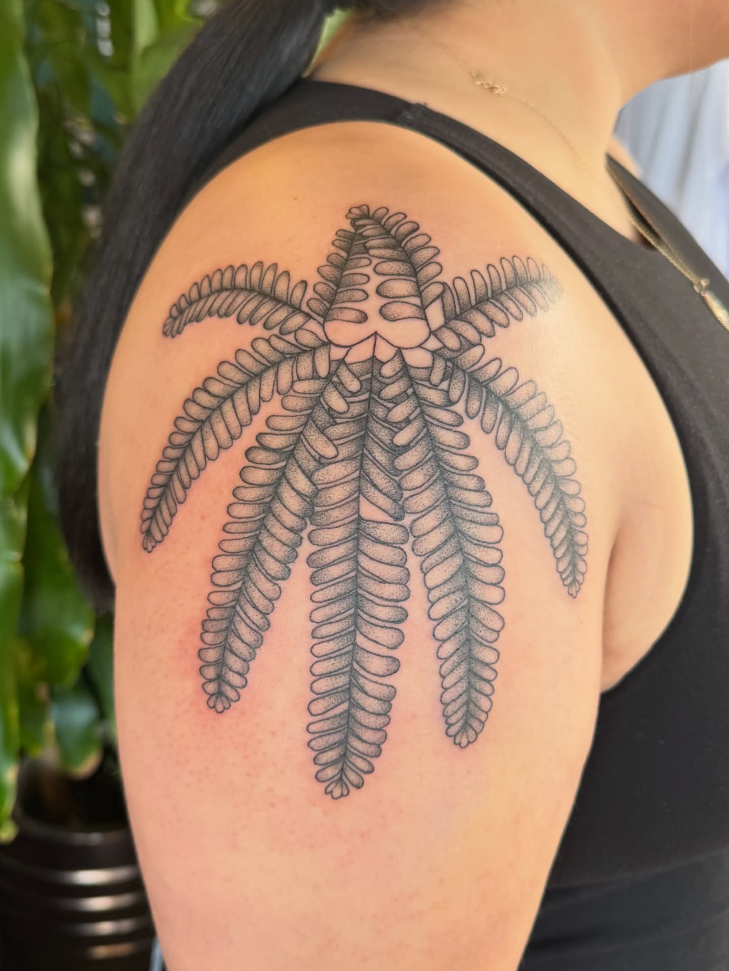 Tattoo by @daniallentattoo — dotwork