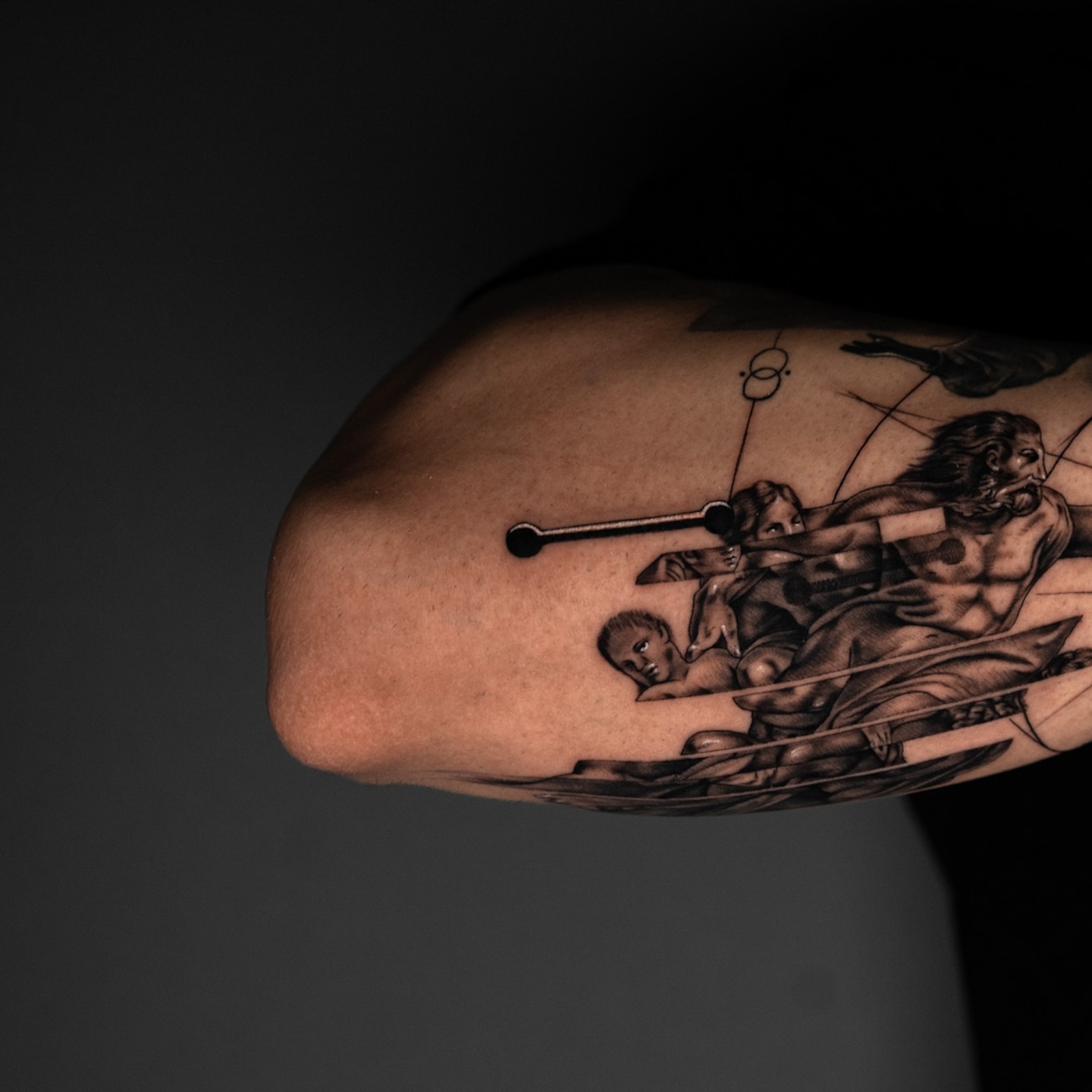 Tattoo by @bolugo_ — black_and_grey, realism