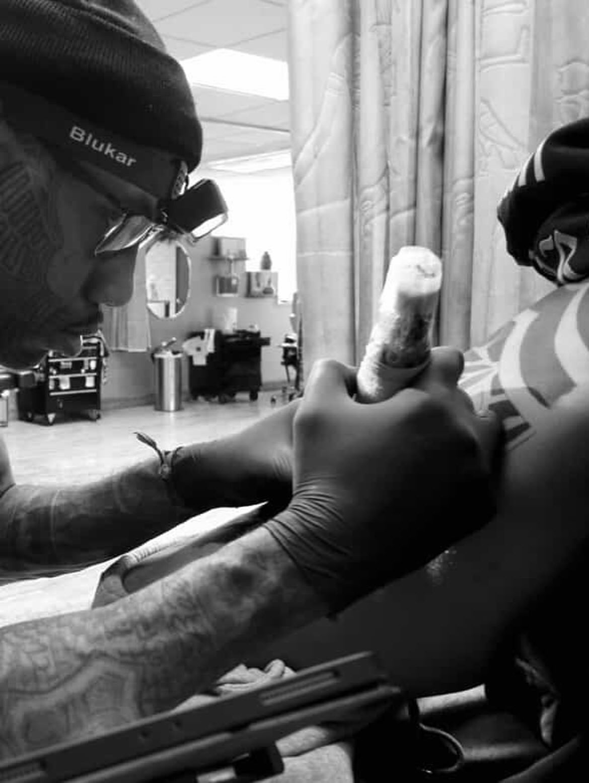 Tribal pattern tribal tattoo on the upper arm by π’ππ΅π΅π΄ π©°π