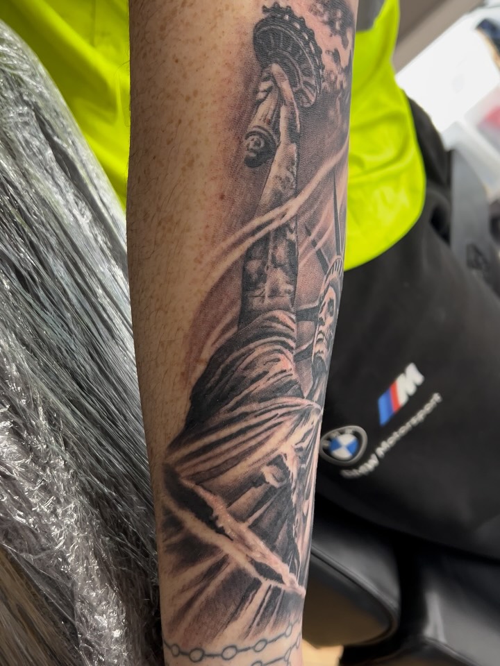 Tattoo by @strikt — realism