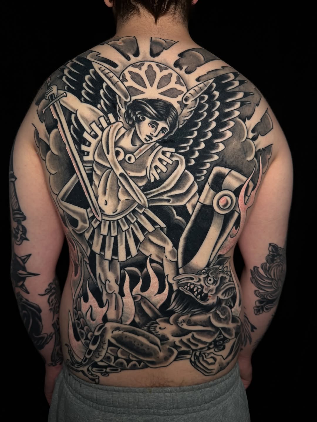Tattoo by @derekwwtaylor β american_traditional, black_and_grey