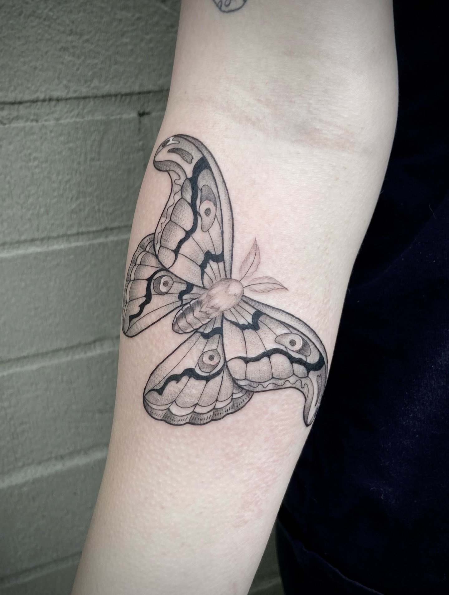 Tattoo by @byrd_tattoos — black_and_grey
