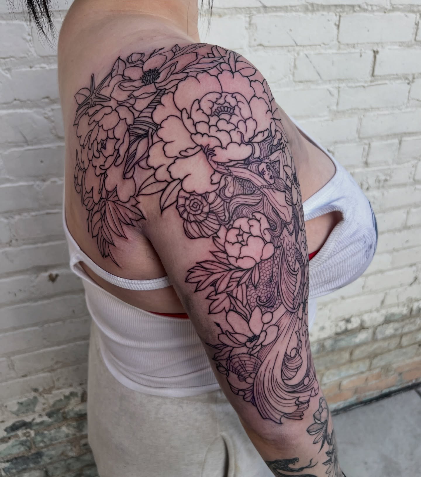 Tattoo by @latebloomertattoosmn — black_and_grey