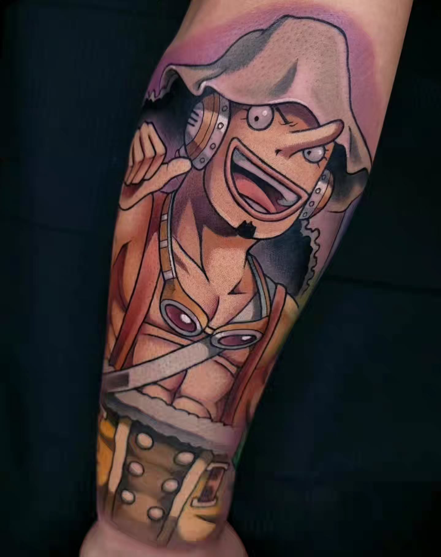 Tattoo by @scarpo — anime
