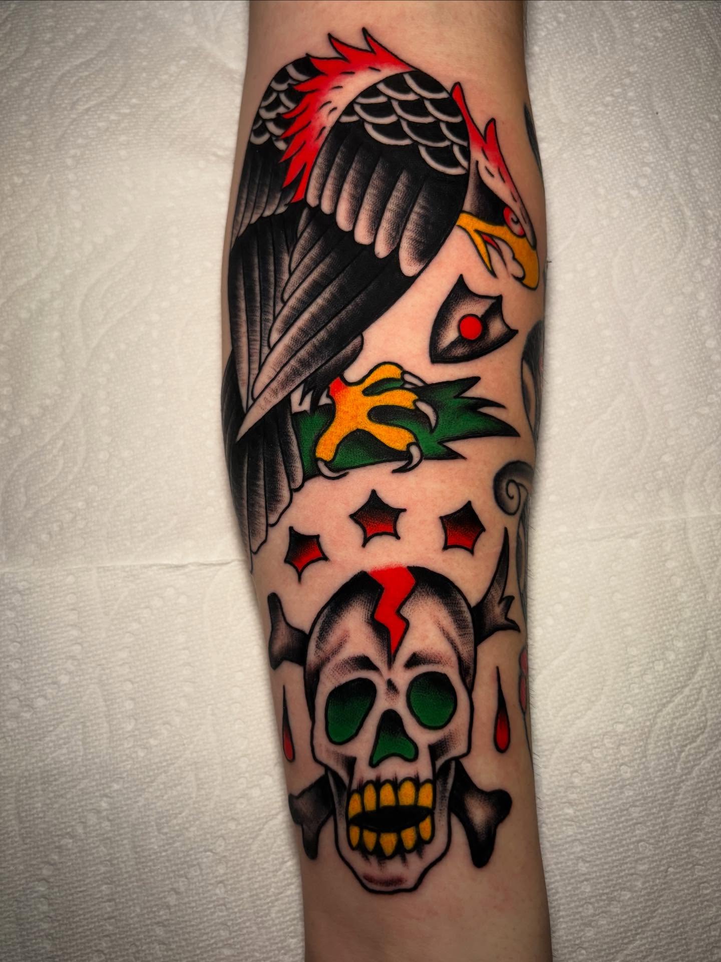 Tattoo by @chemical_adhesive — american_traditional