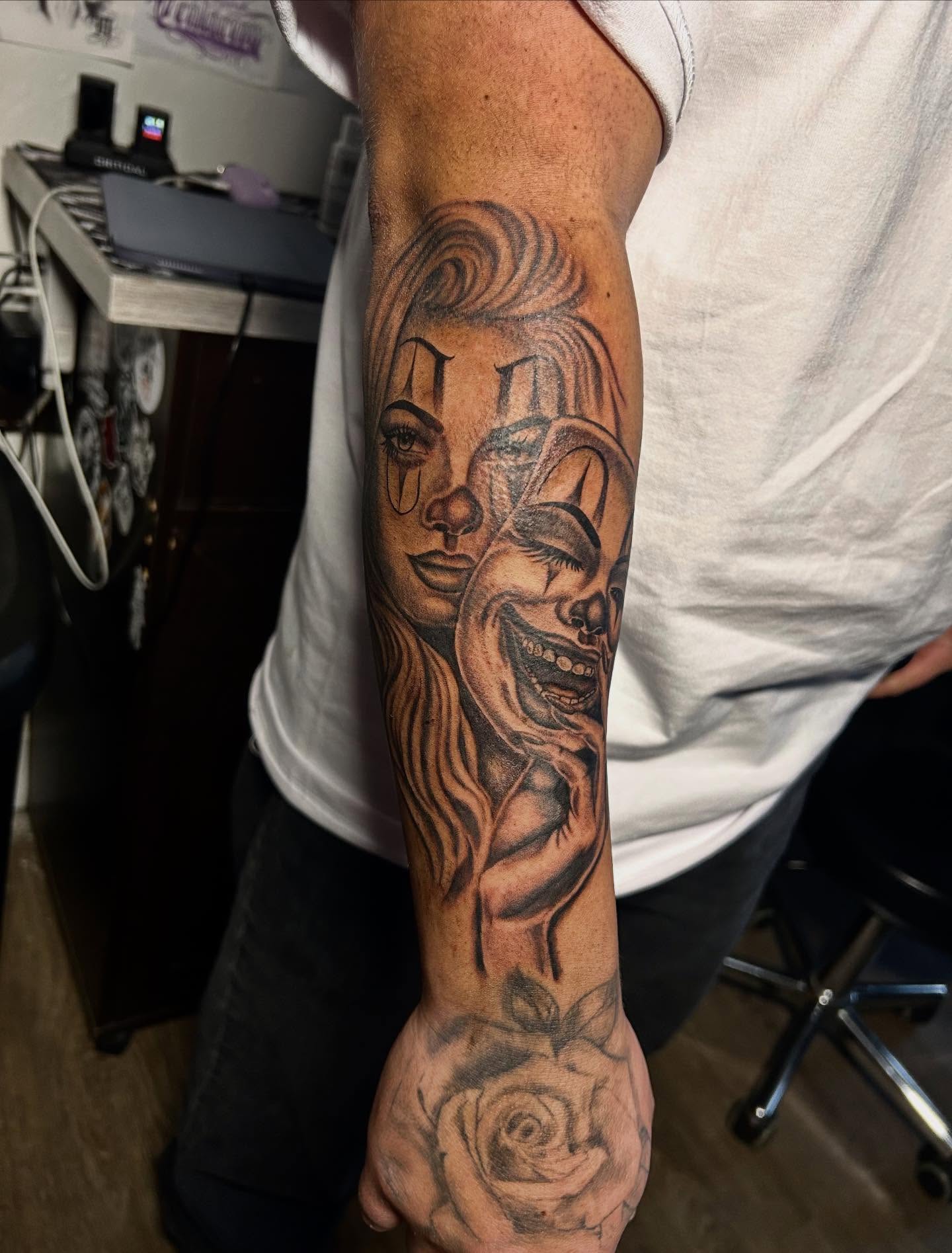 Tattoo by @mena_tats — realism, dark_realism