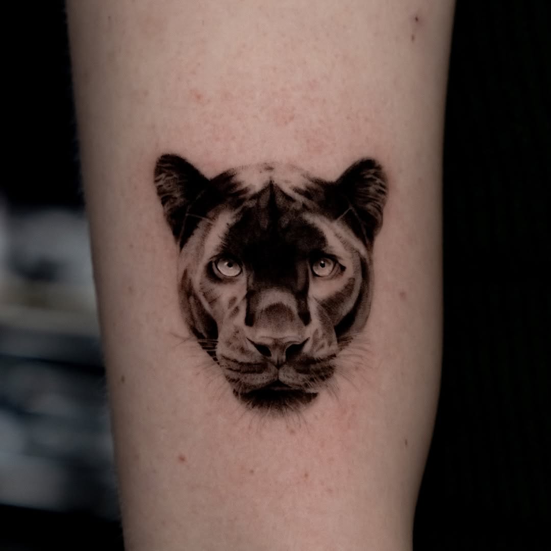 Tattoo by @turner_tattoos — realism, black_and_grey